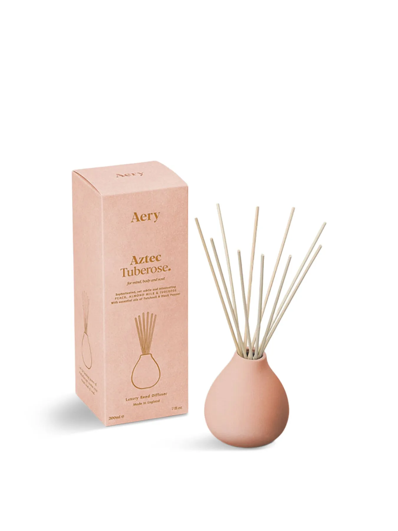 200ml Reed Diffuser - Pink, Clay image