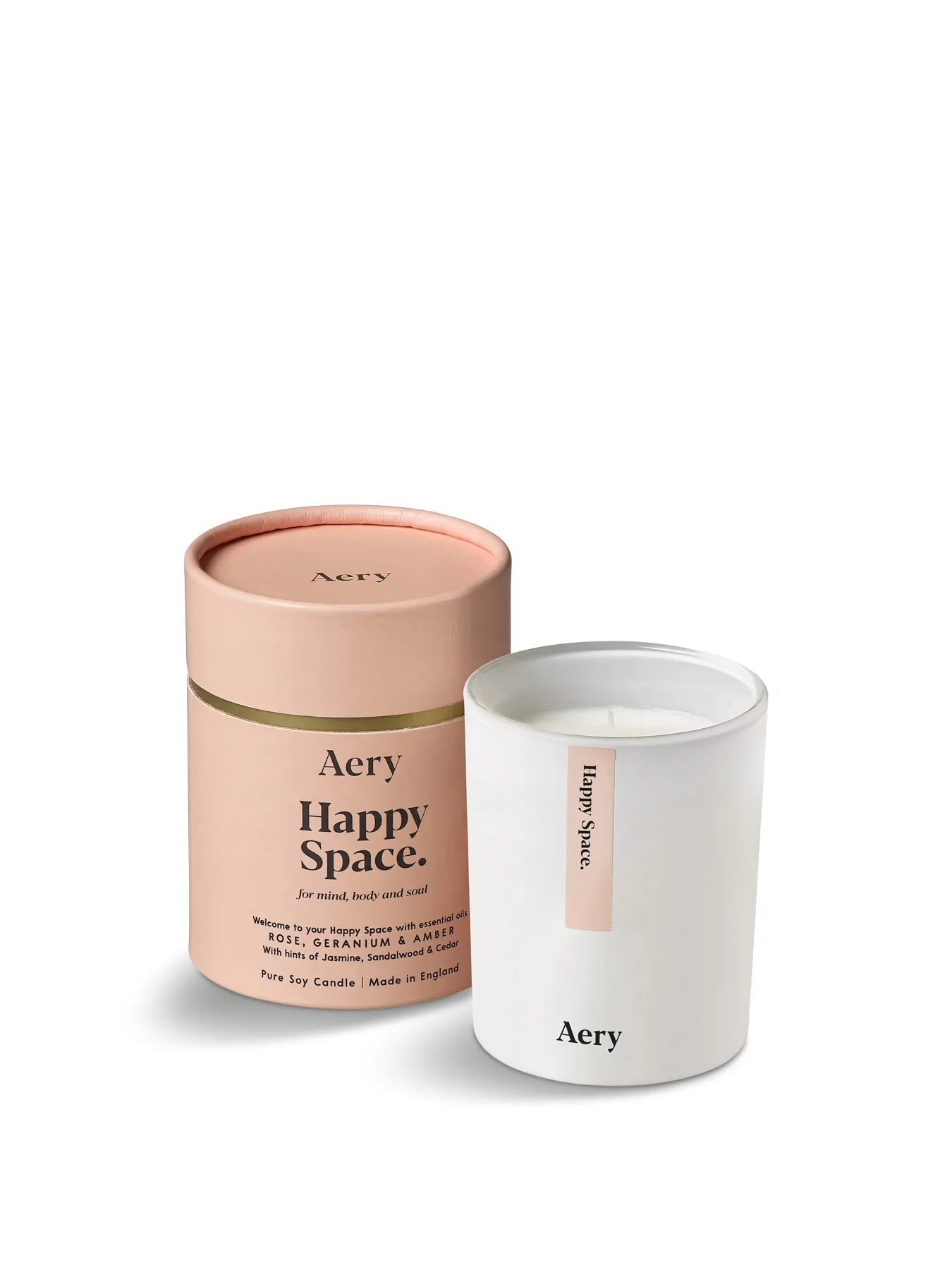 Aromatherapy Candle - Happy Space Floral Blend image