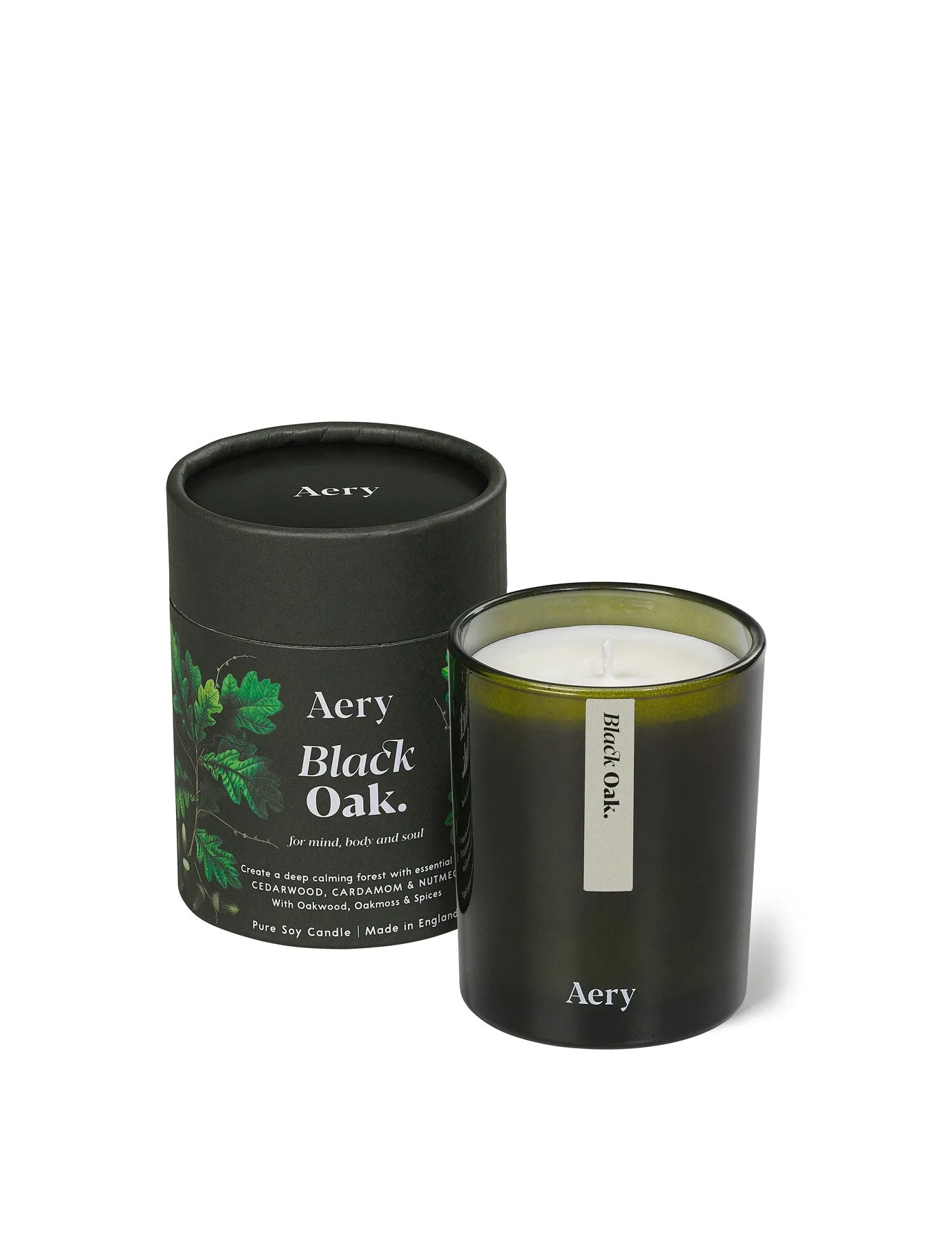 Botanical Candle - Black Oak