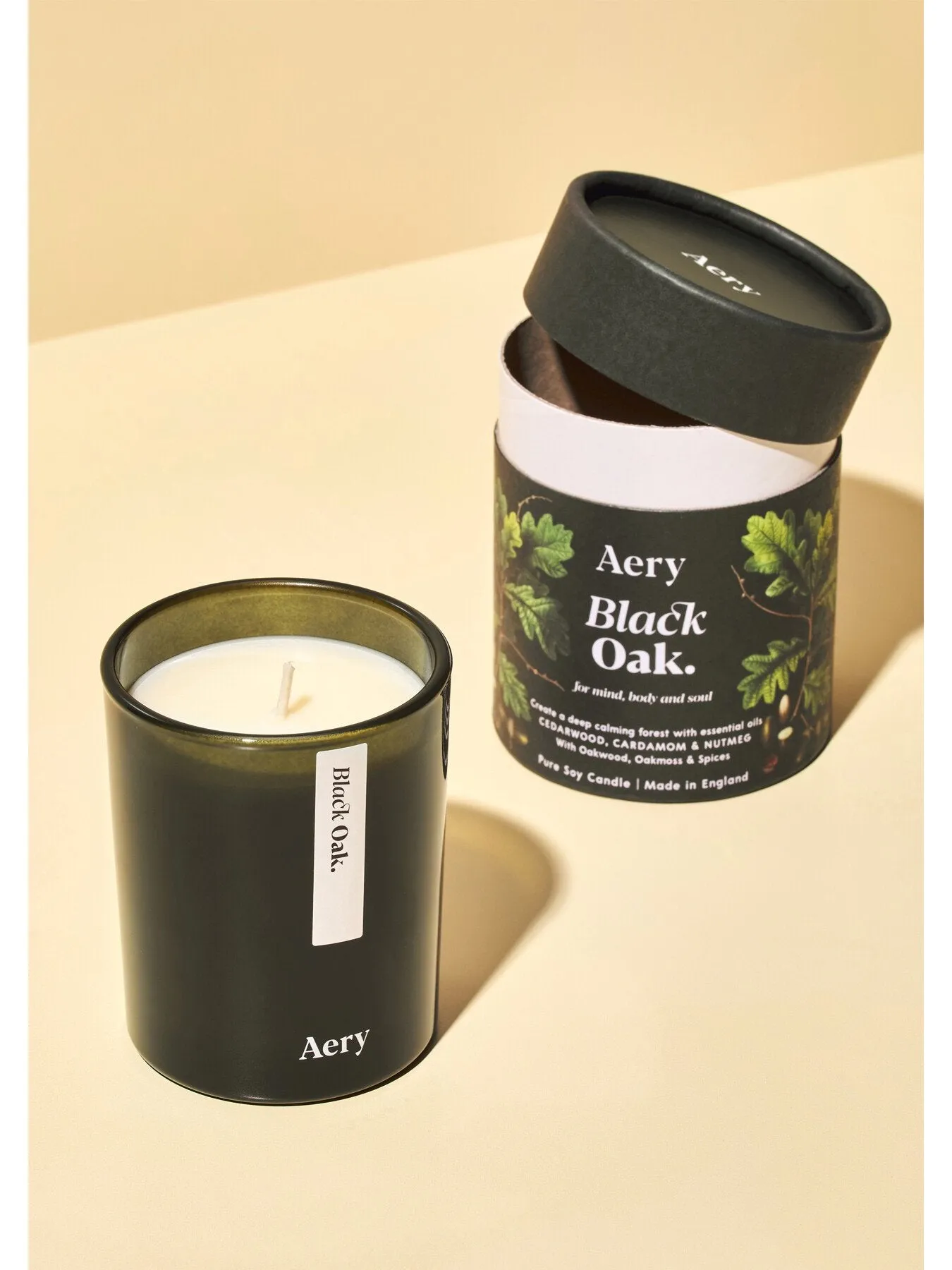 Botanical Candle - Black Oak