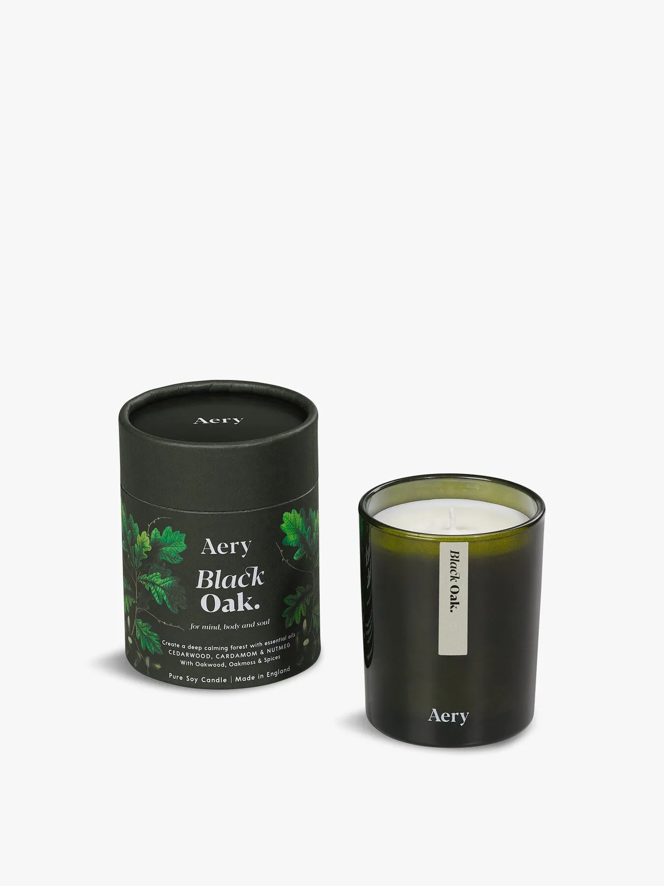 Botanical Candle - Black Oak image