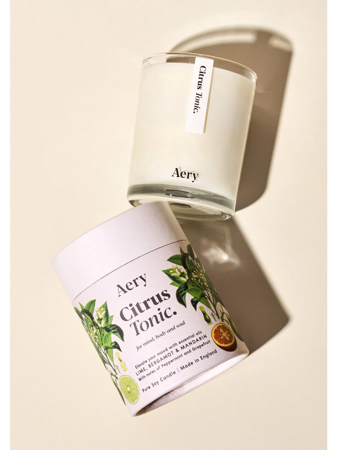 Botanical Candle - Citrus Tonic Scent