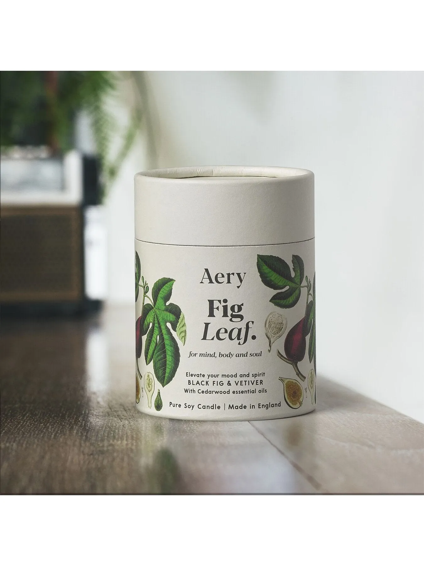 Fig Leaf Botanical Candle - Natural Wax