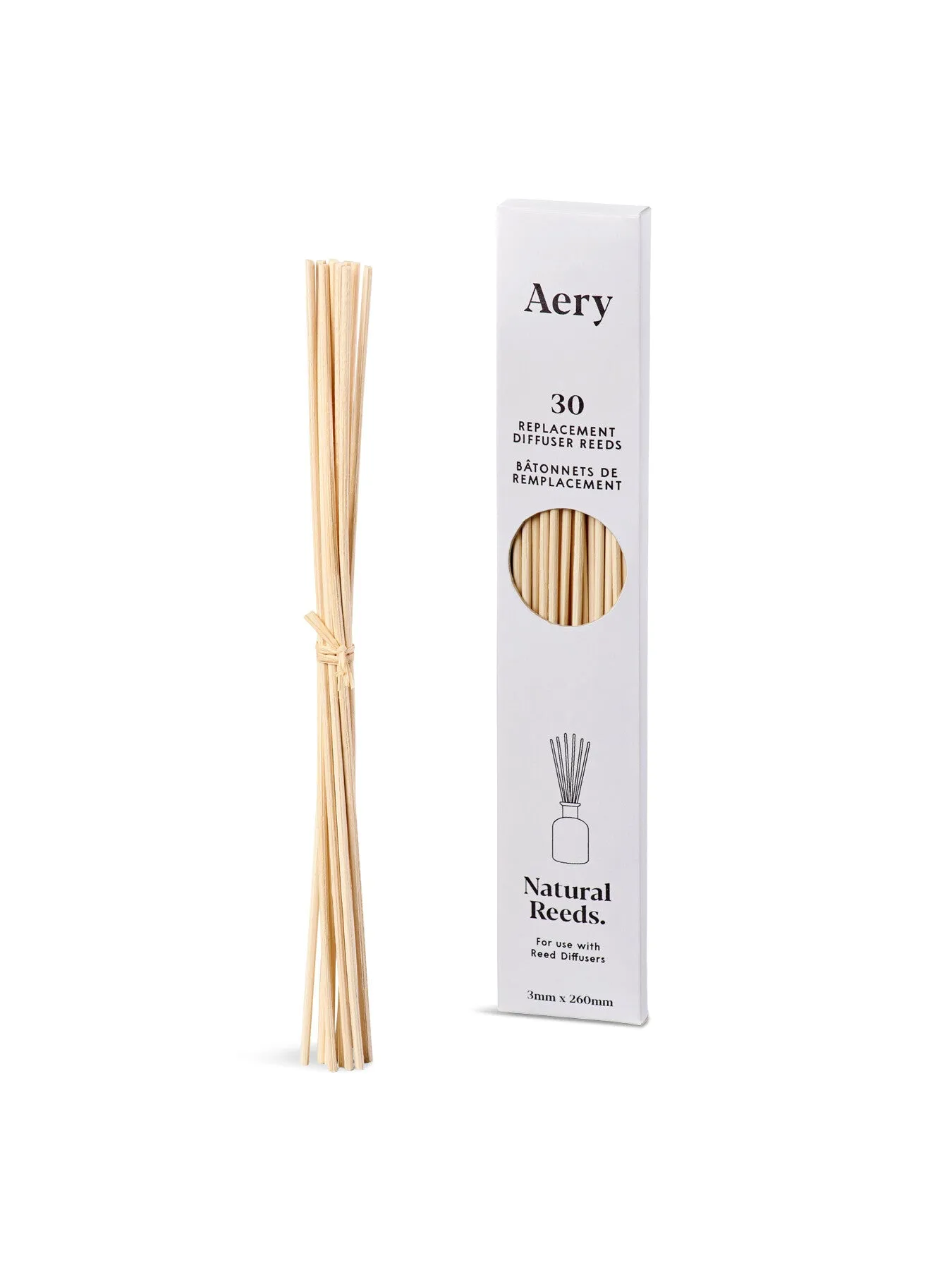 Replacement Diffuser Reeds - Natural Rattan image