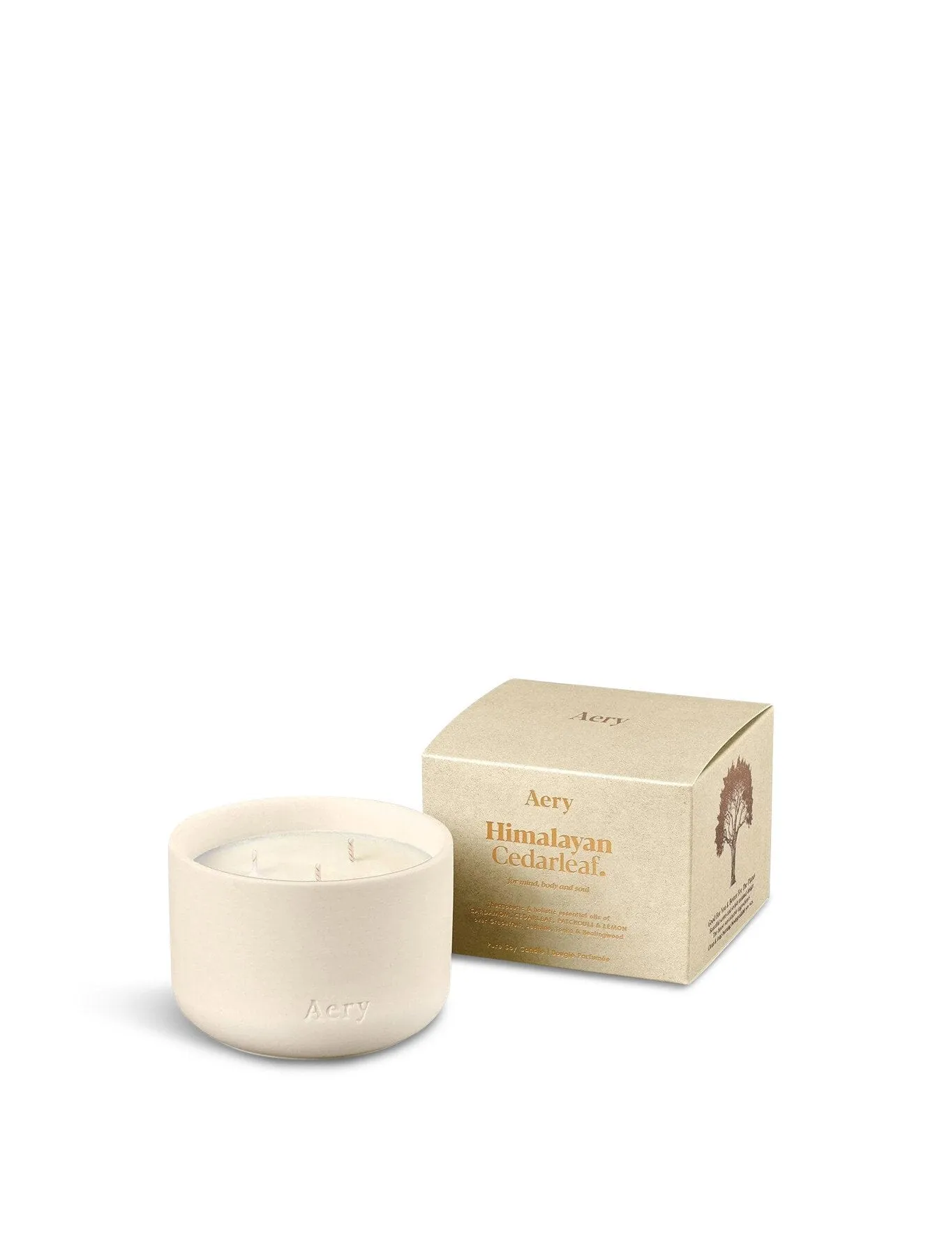 Triple Wick Scented Candle - Cedarleaf, Soy Wax image