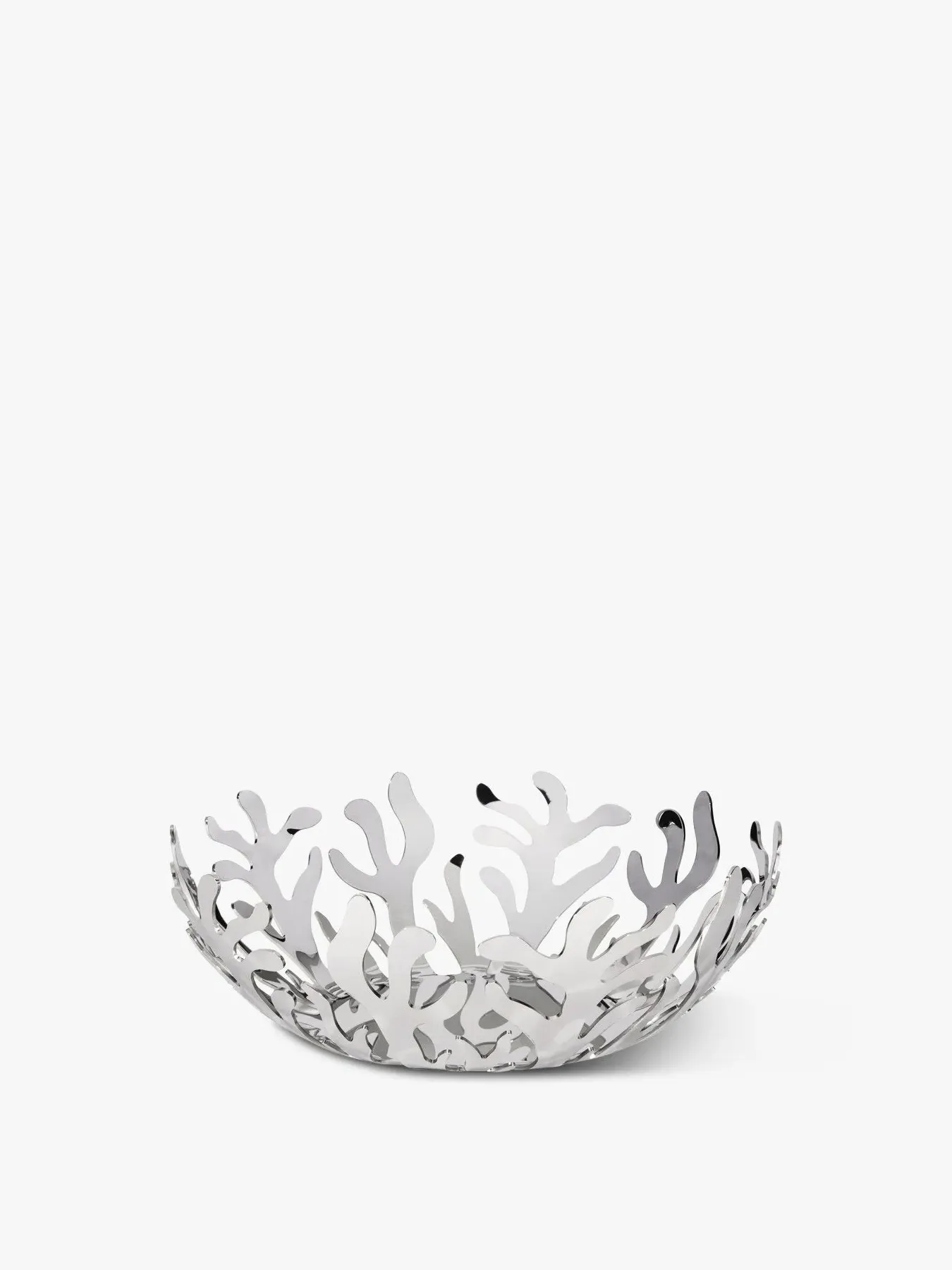 Round Fruit Bowl - Stainless Steel image