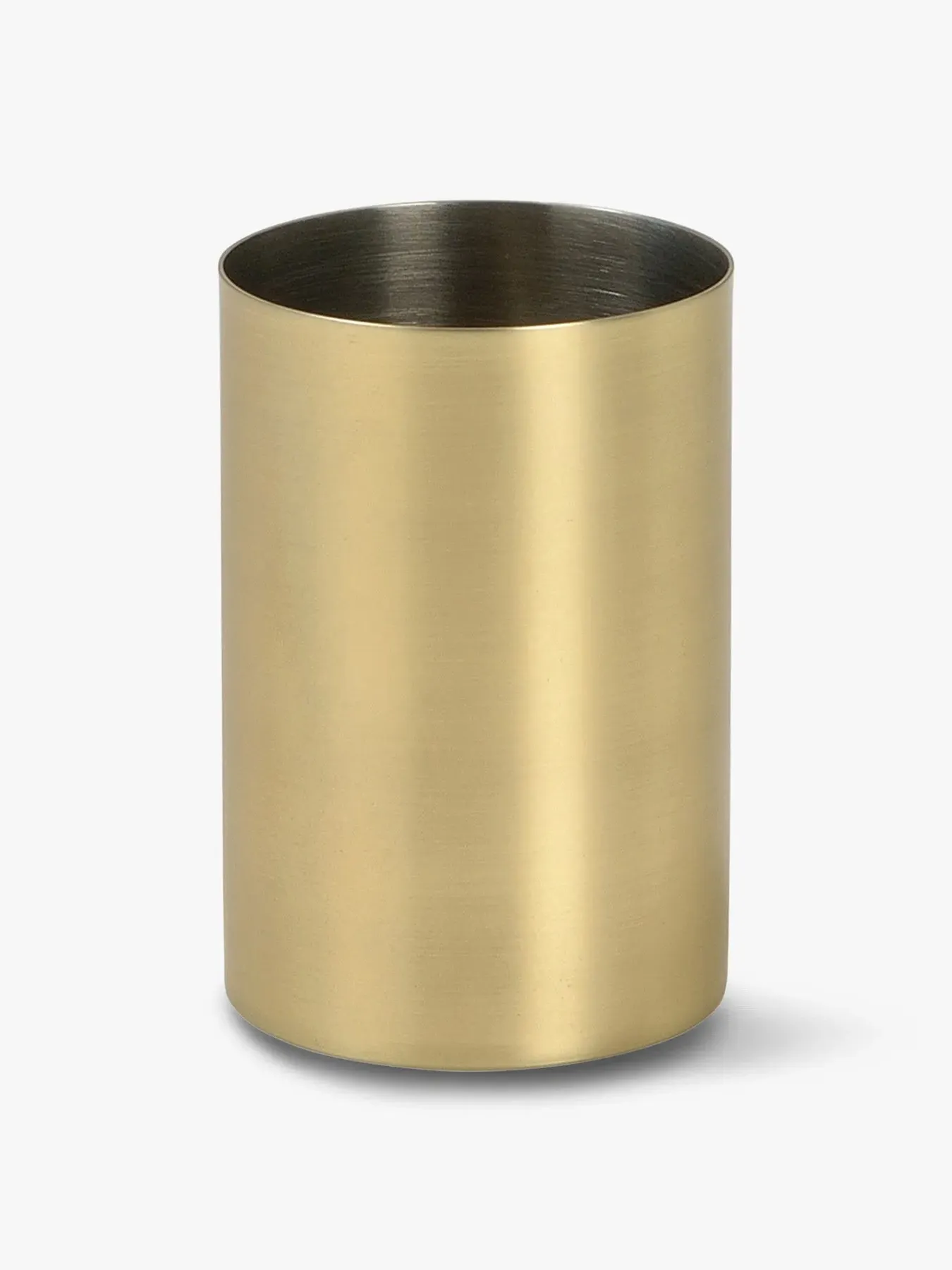 Toothbrush Holder - Brass, Stainless Steel image