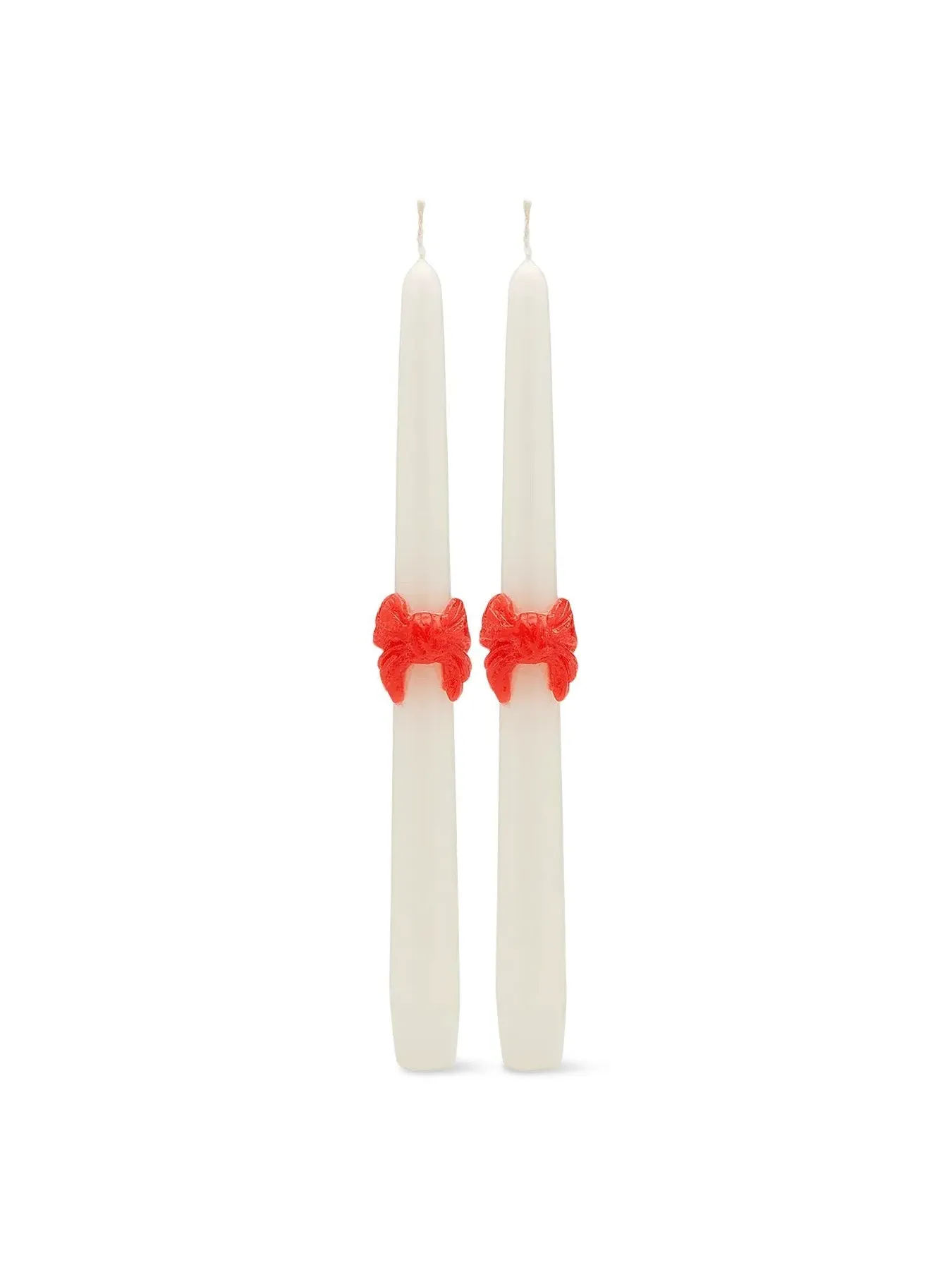Classic Bow Candle Set - 2 Pieces image