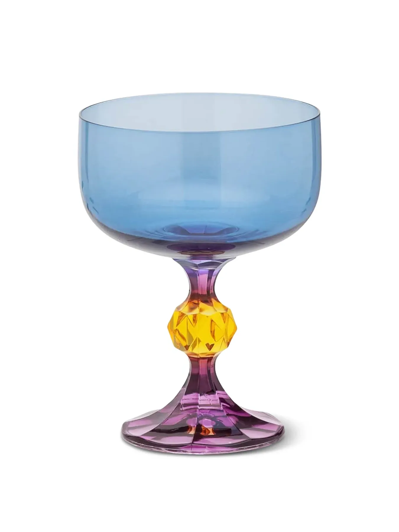 Cocktail Glass Set - Multicolour, Crystalline