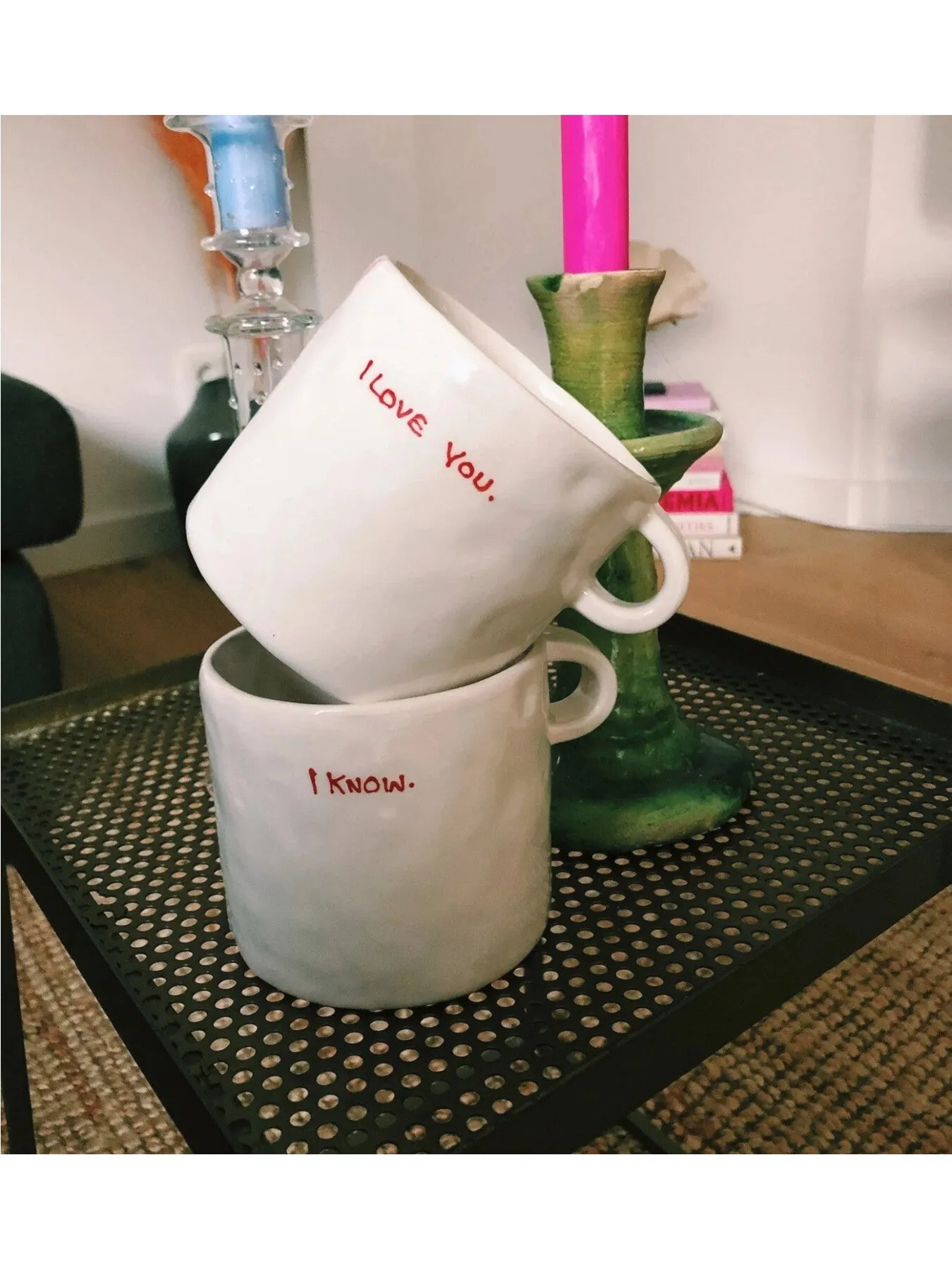 I Love You Mug - Ceramic