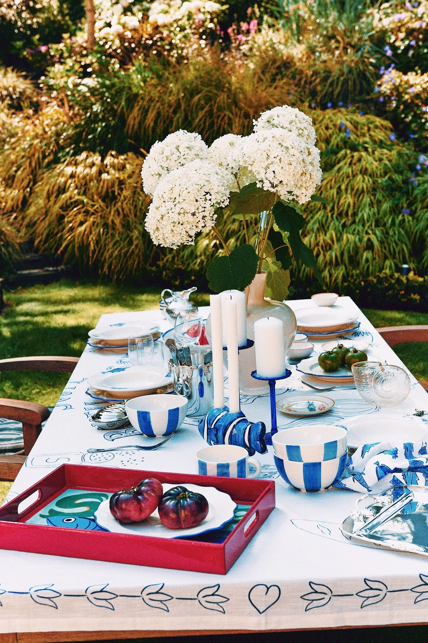 Large Parasol Candle Holder - Blunt Design