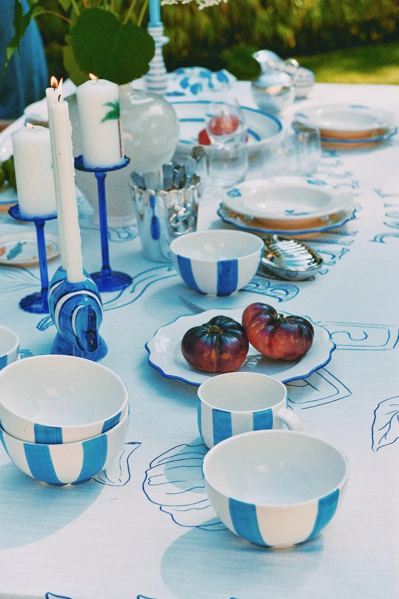 Small Parasol Candle Holder - Blunt Design