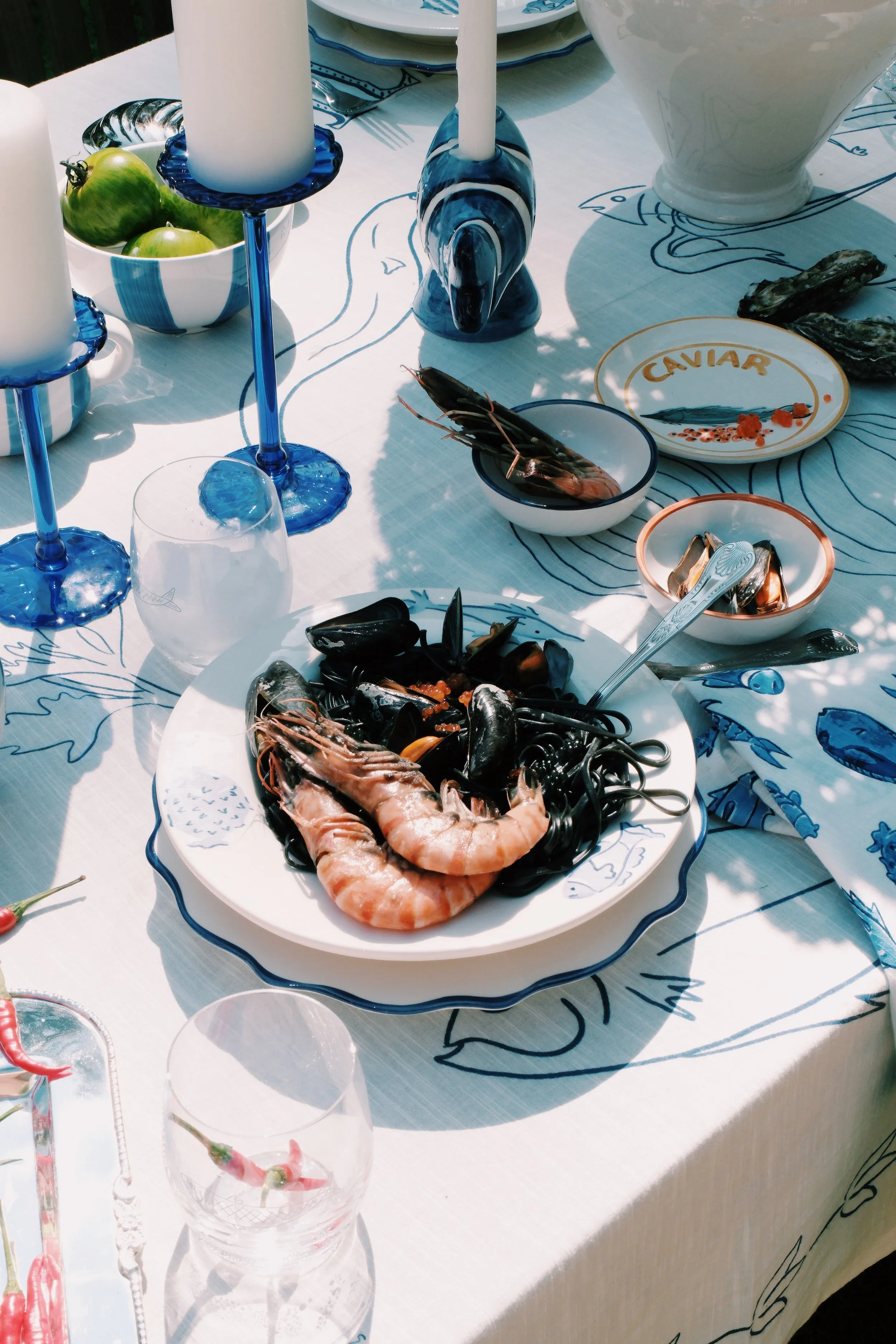 Small Parasol Candle Holder - Blunt Design