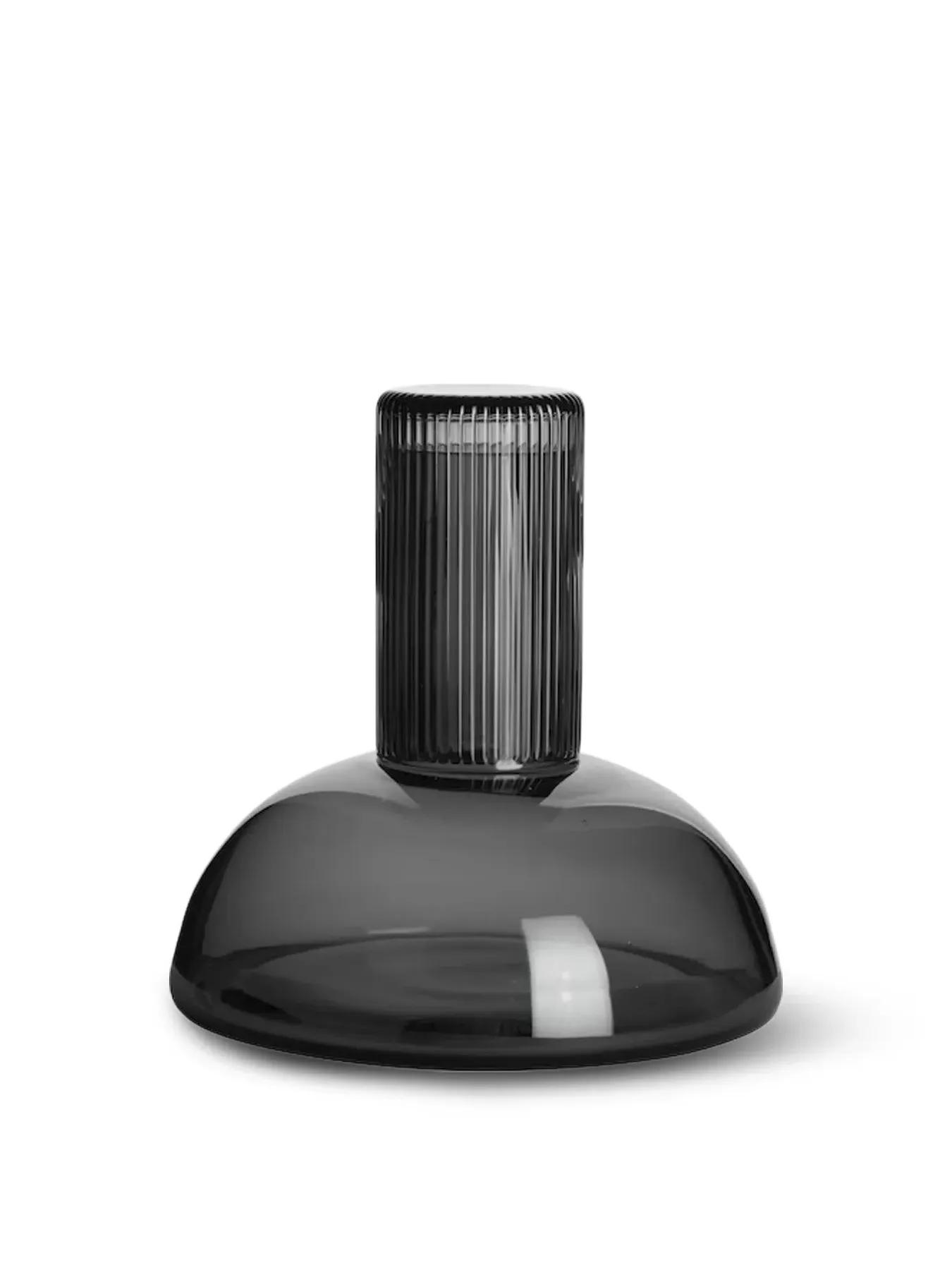 1.3L Carafe with Glass - Grey, Mouth-Blown image