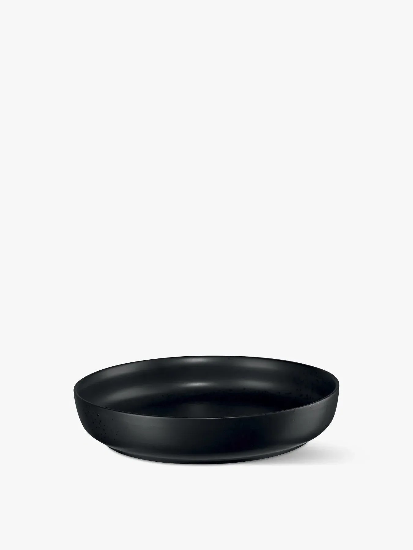 22cm Gourmet Plate - Black, Porcelain image