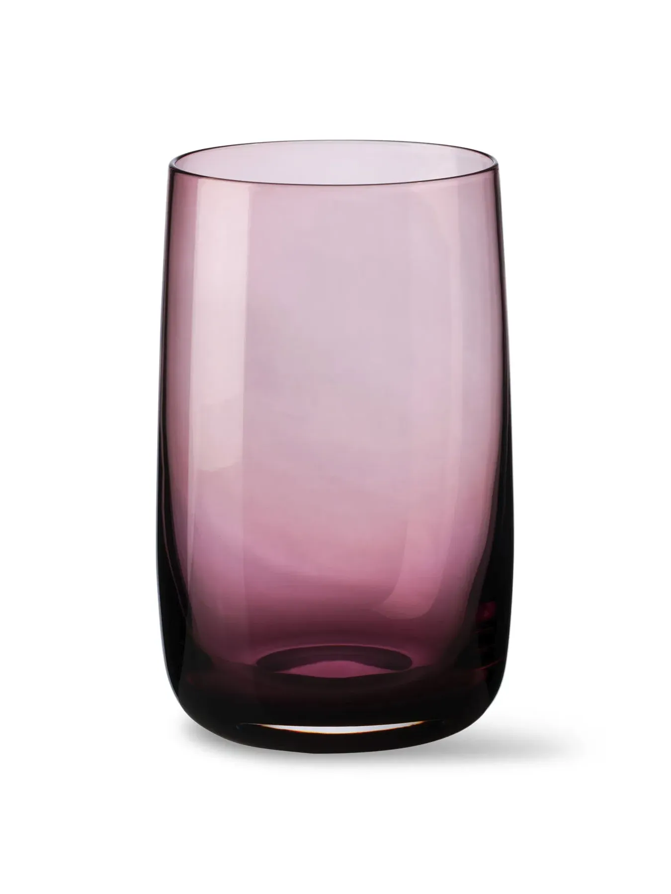 400ml High Ball Glass - Berry, Clear Glass image