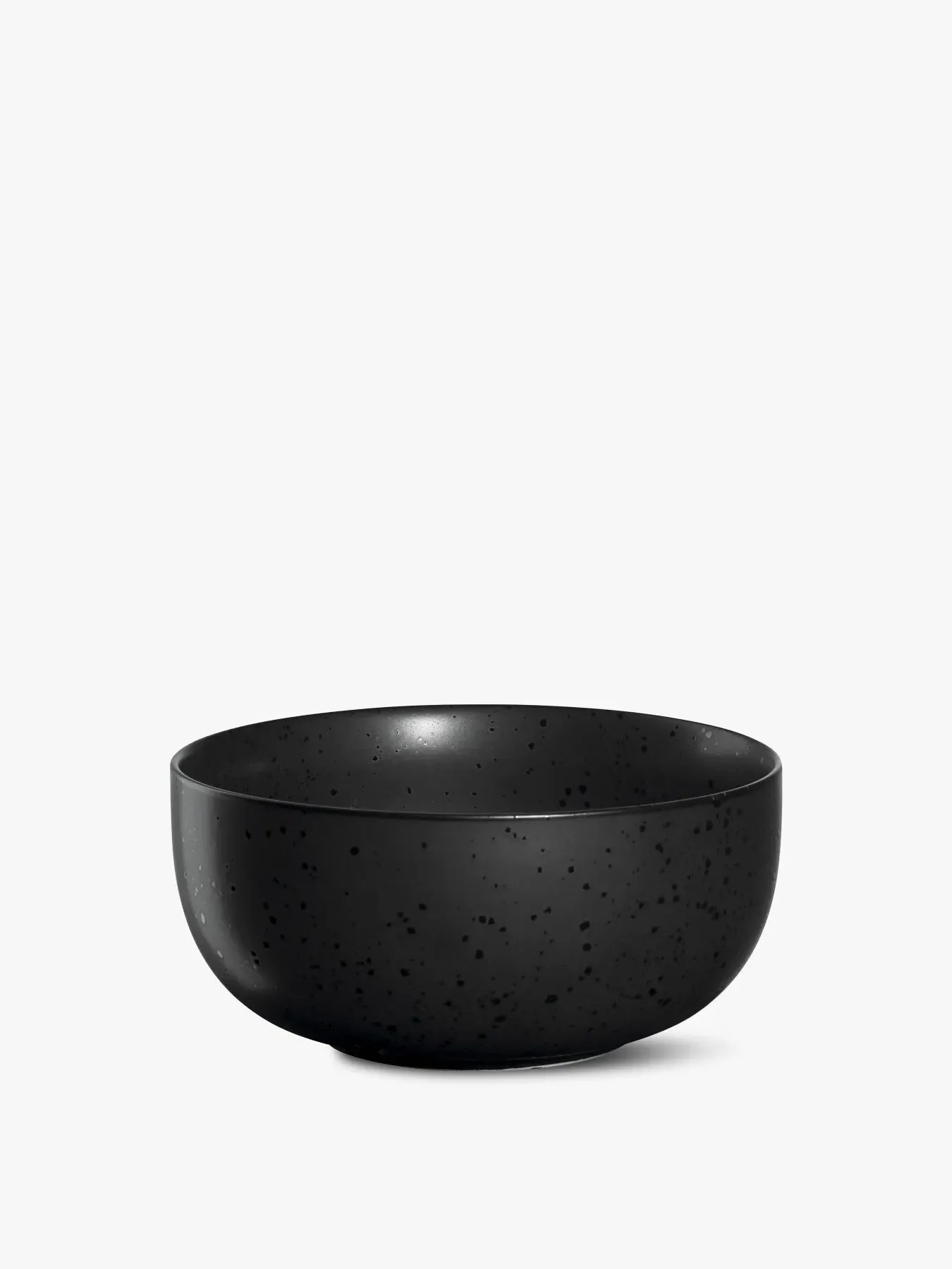 Cereal Bowl - Black, Porcelain image