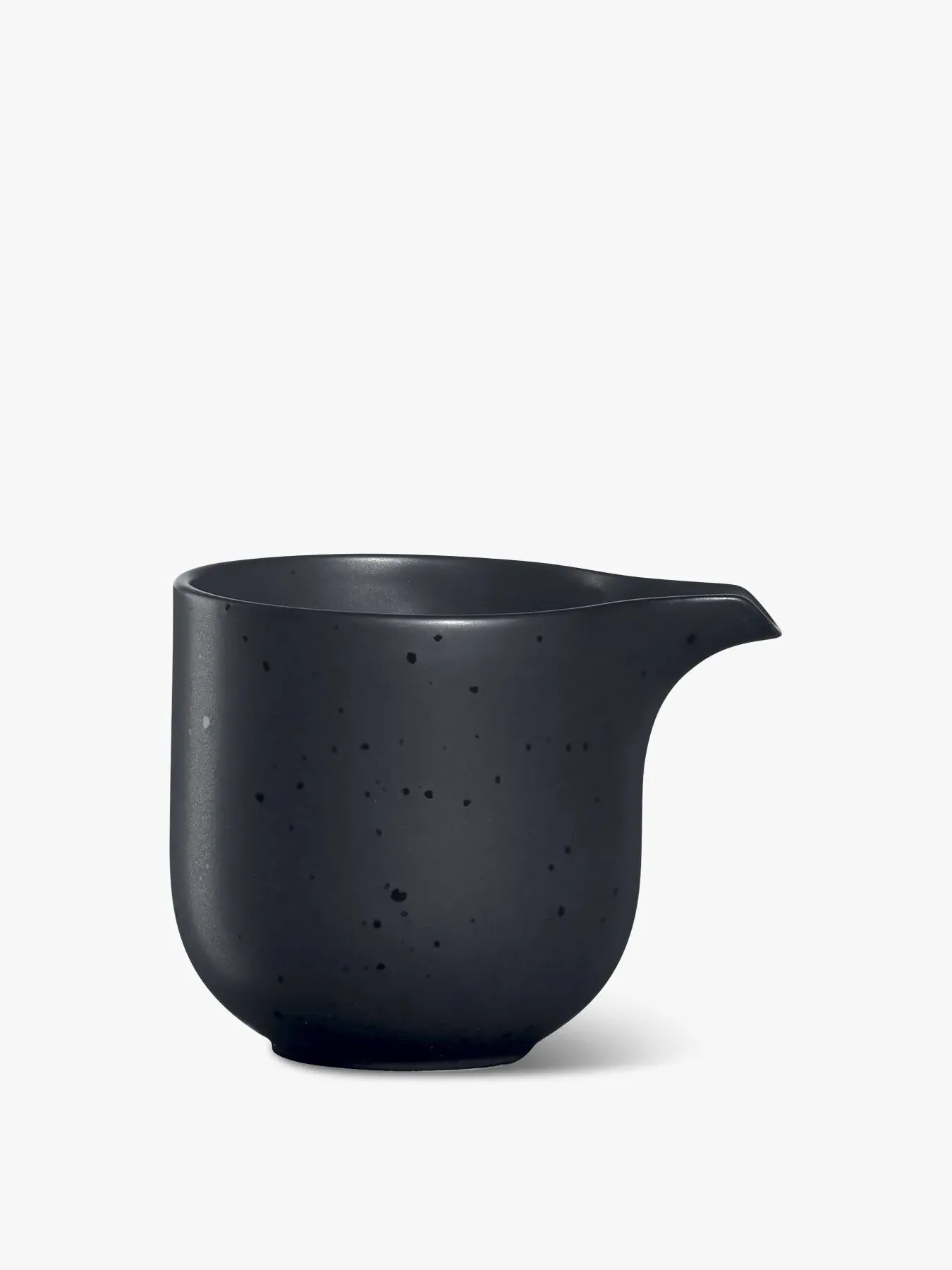 Coppa Creamer - Black, Porcelain image