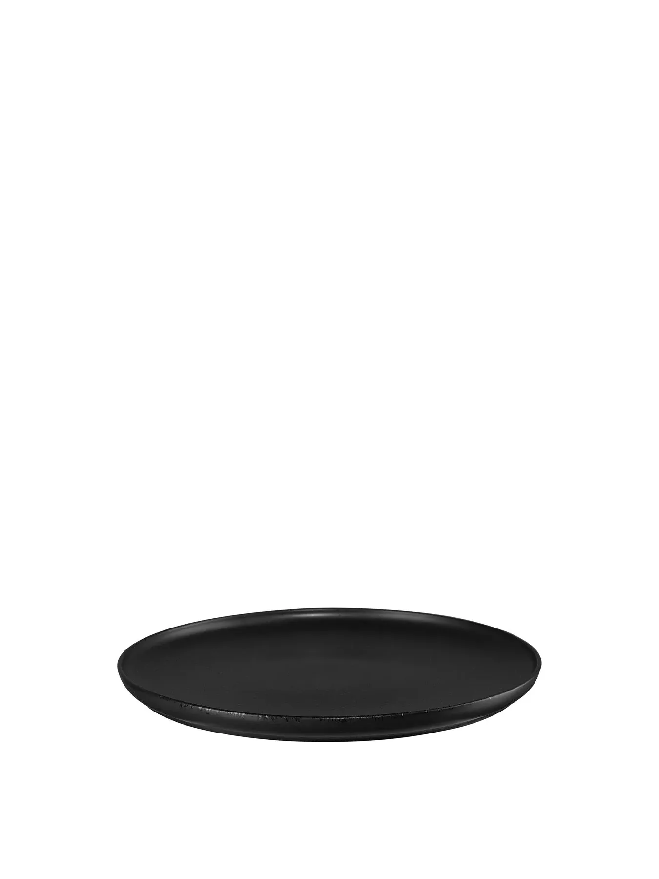 Dessert Plate - Black, Porcelain