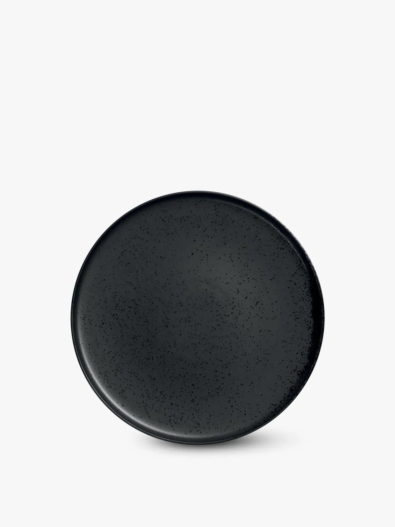 Dessert Plate - Black, Porcelain image
