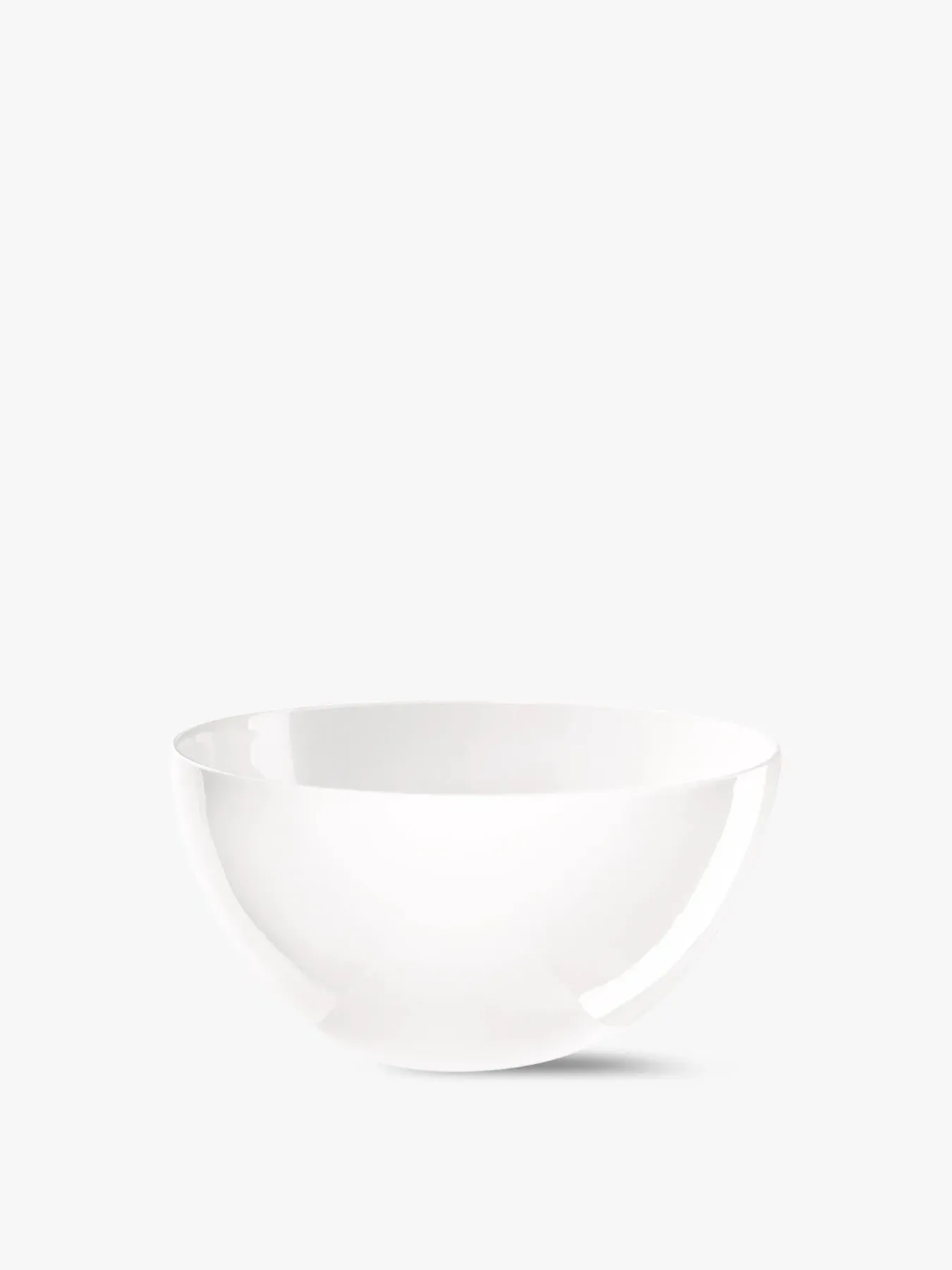 Medium Salad Bowl - White, Fine Bone Porcelain image
