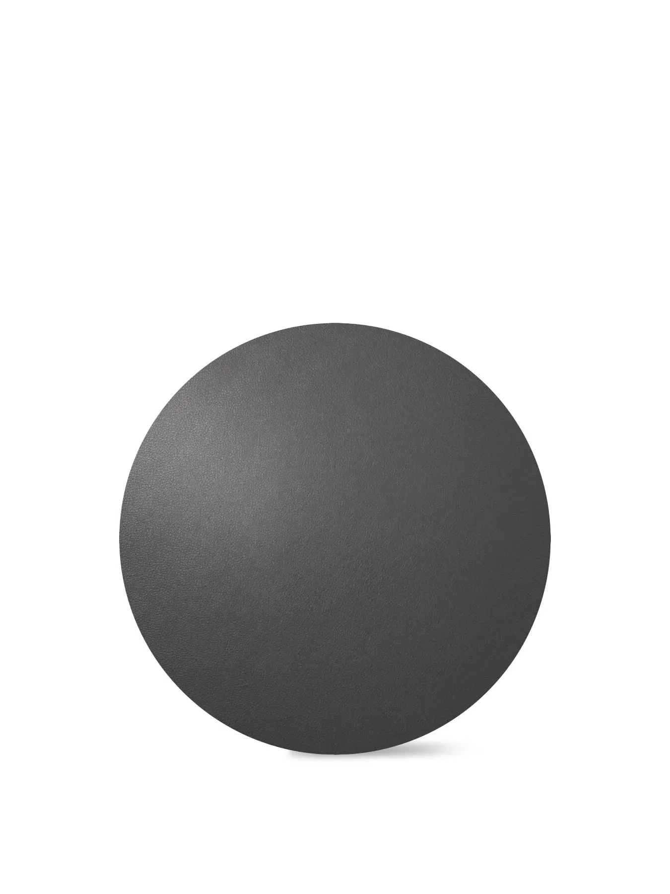 Round Placemat - Basalt, Leather image