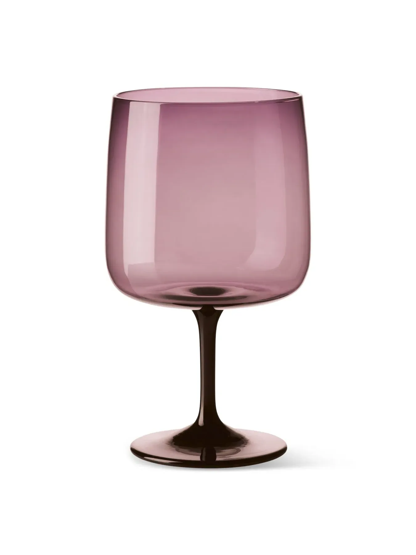 Tall Stem Glass 200ml - Berry, Clear Glass image