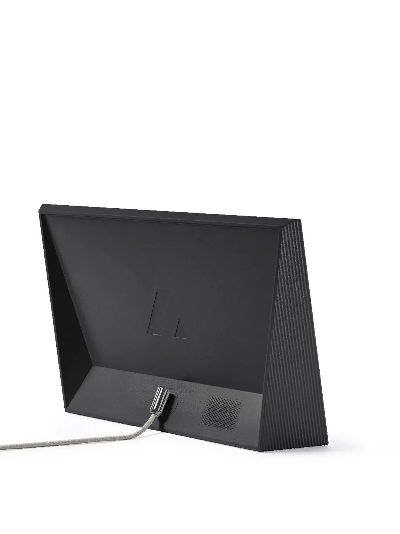 10" Digital Picture Frame - Gravel, Solid Wood