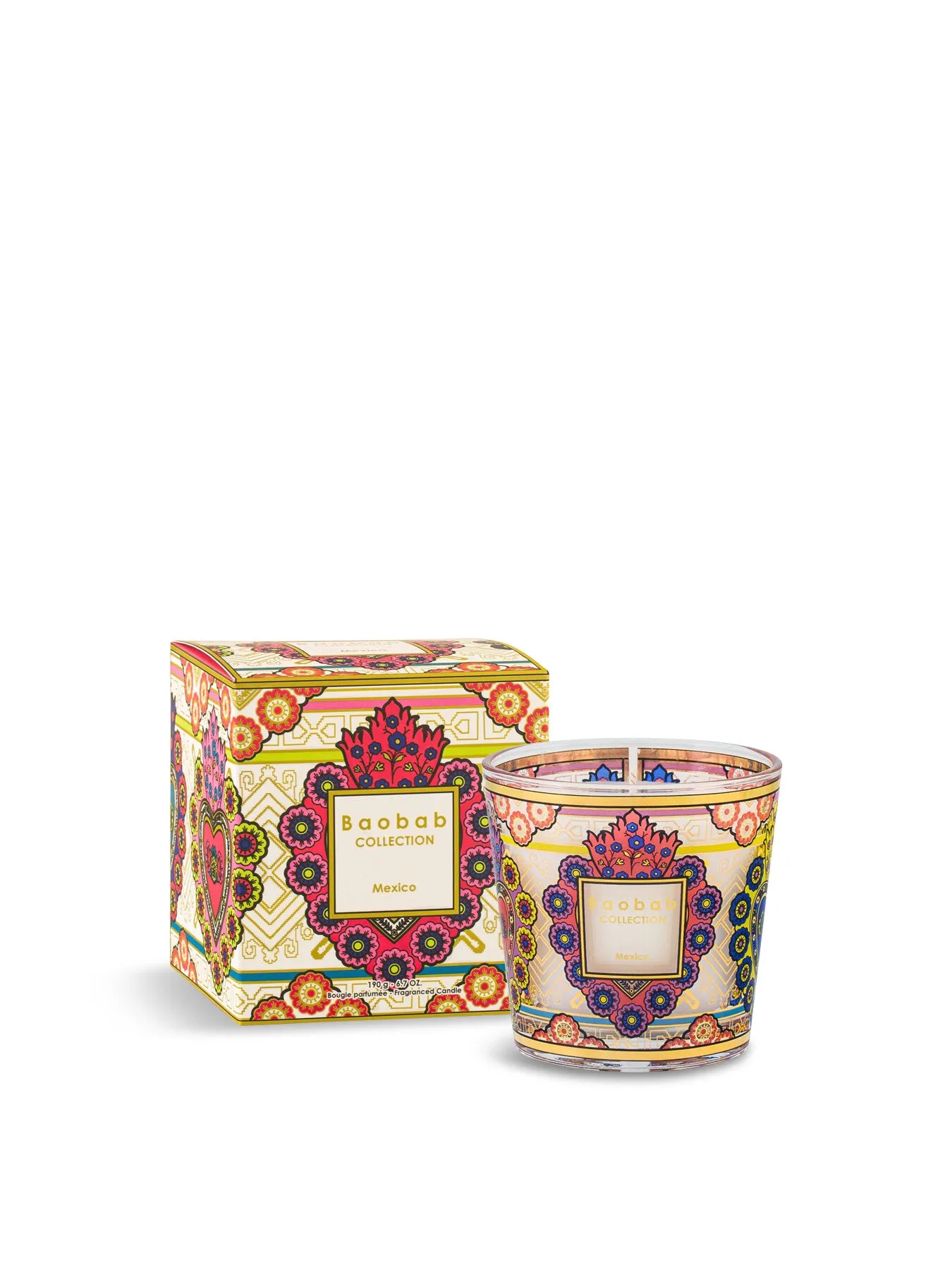 Mexico Scented Candle - Glass, 190g image