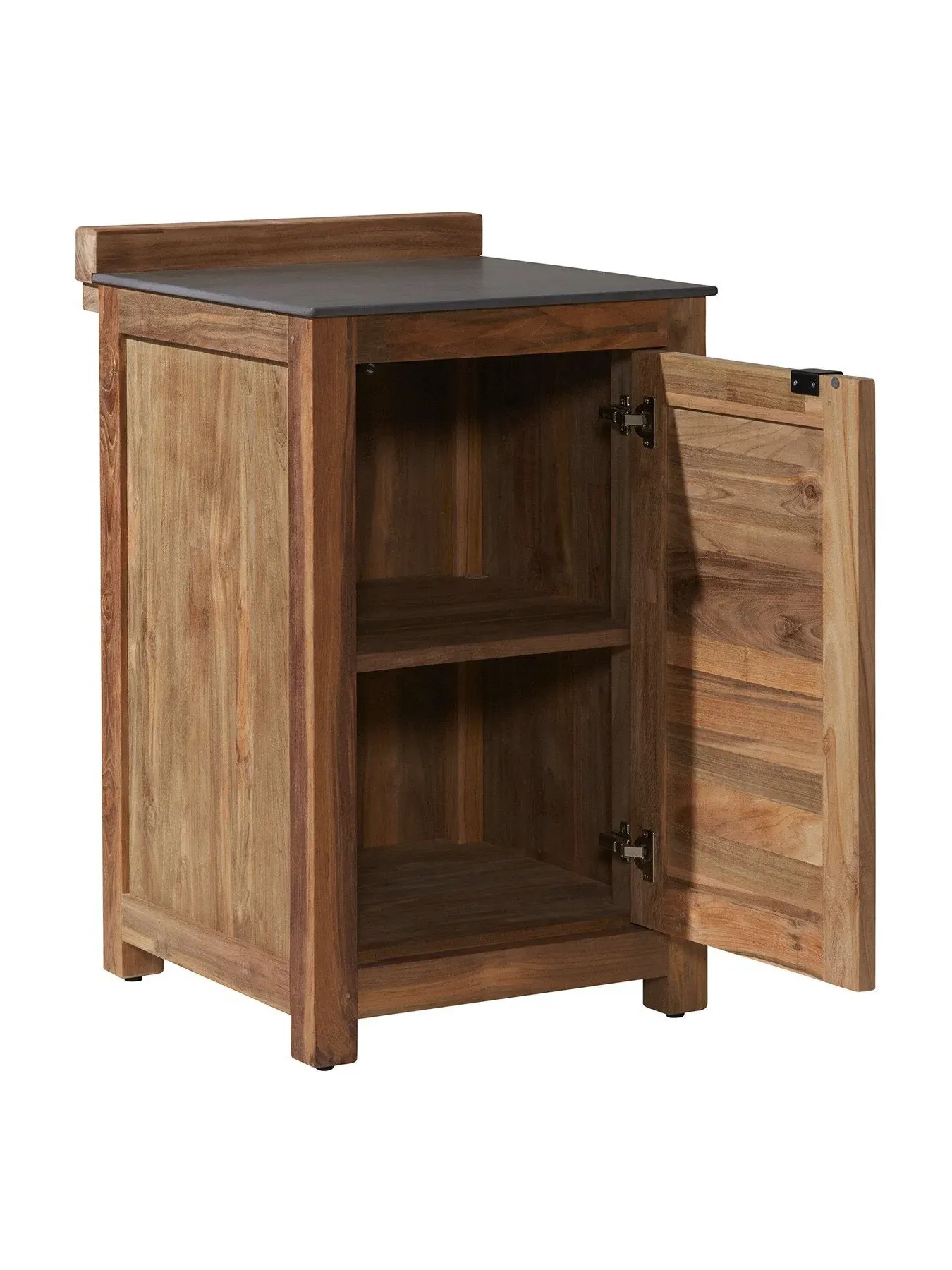 1 Door Grill Table - Neutral, Reclaimed Teak