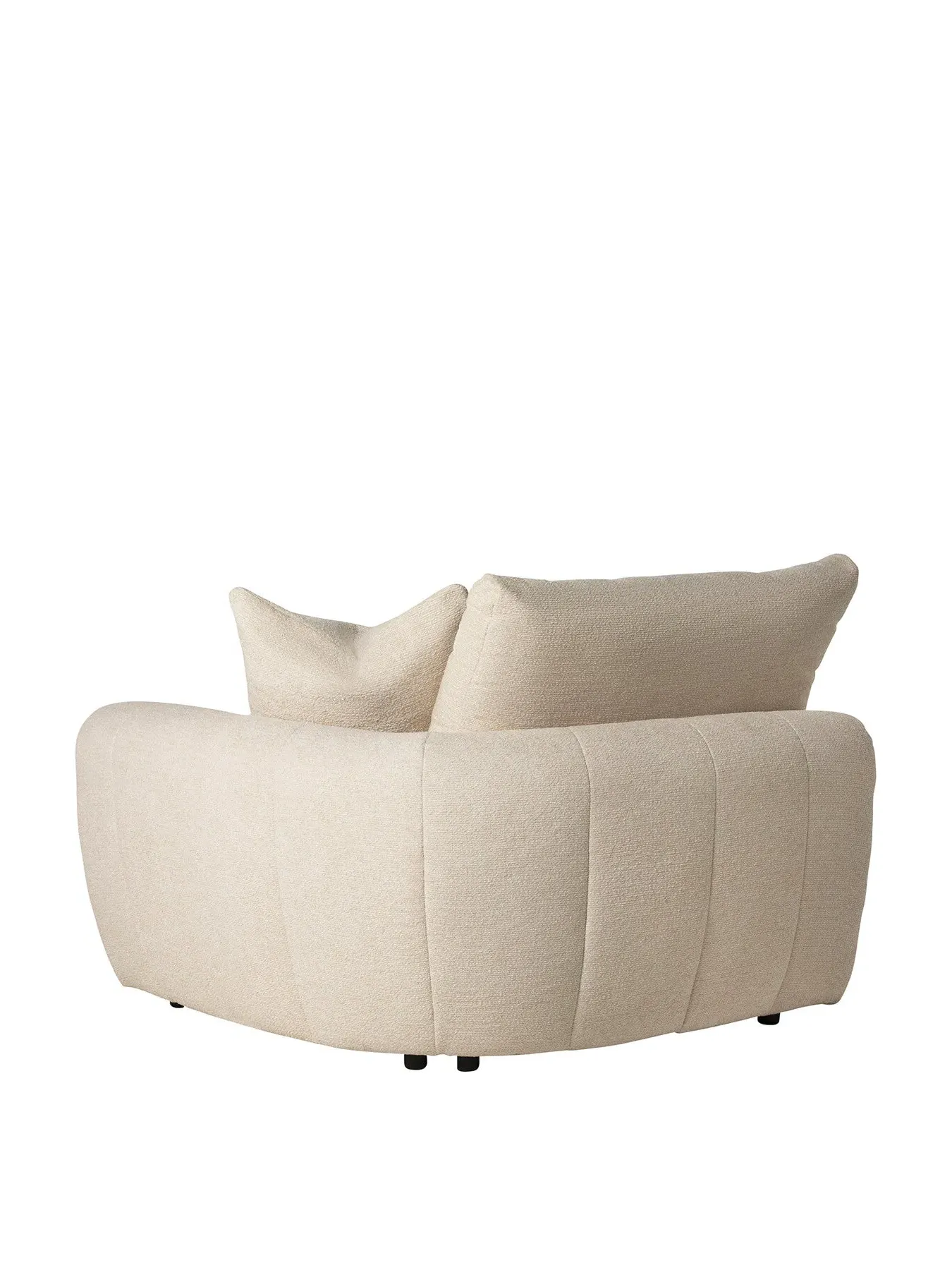 1-Seat Modular Sofa with Left Arm - Neutral, Fabric