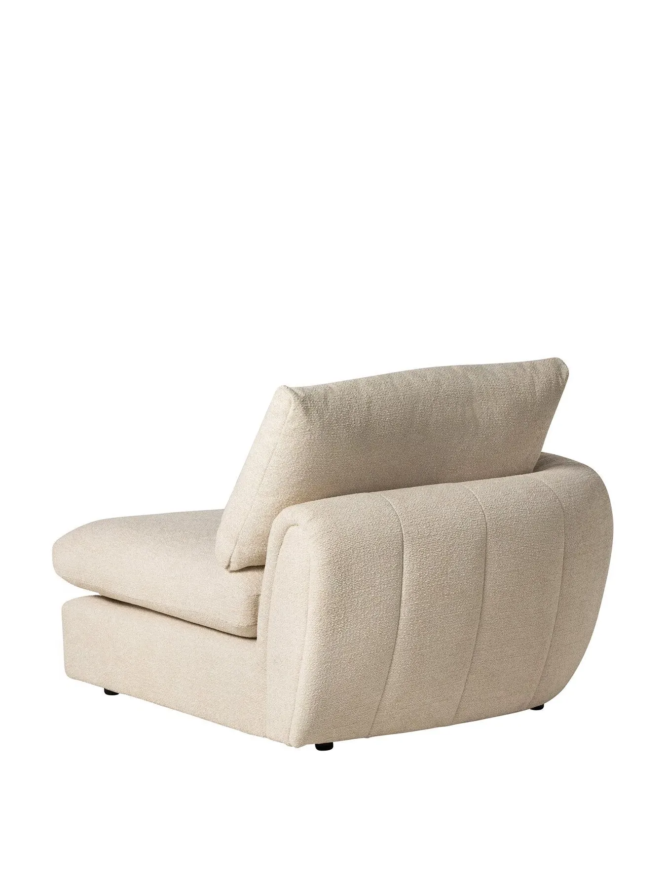 1-Seat Modular Sofa with Right Arm - Neutral