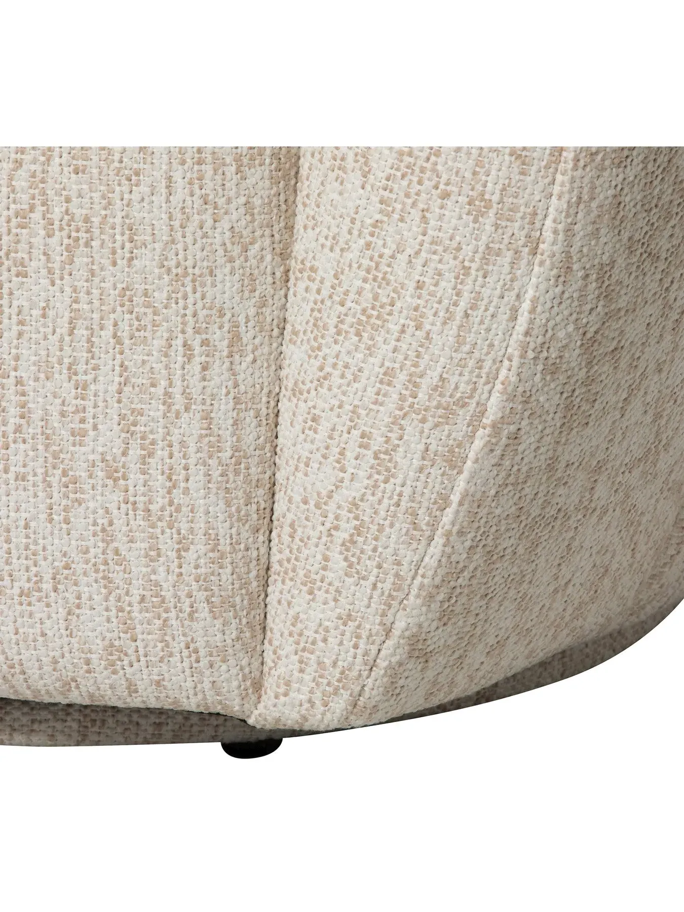 1-Seater Armchair with Pocket Springs - Beige