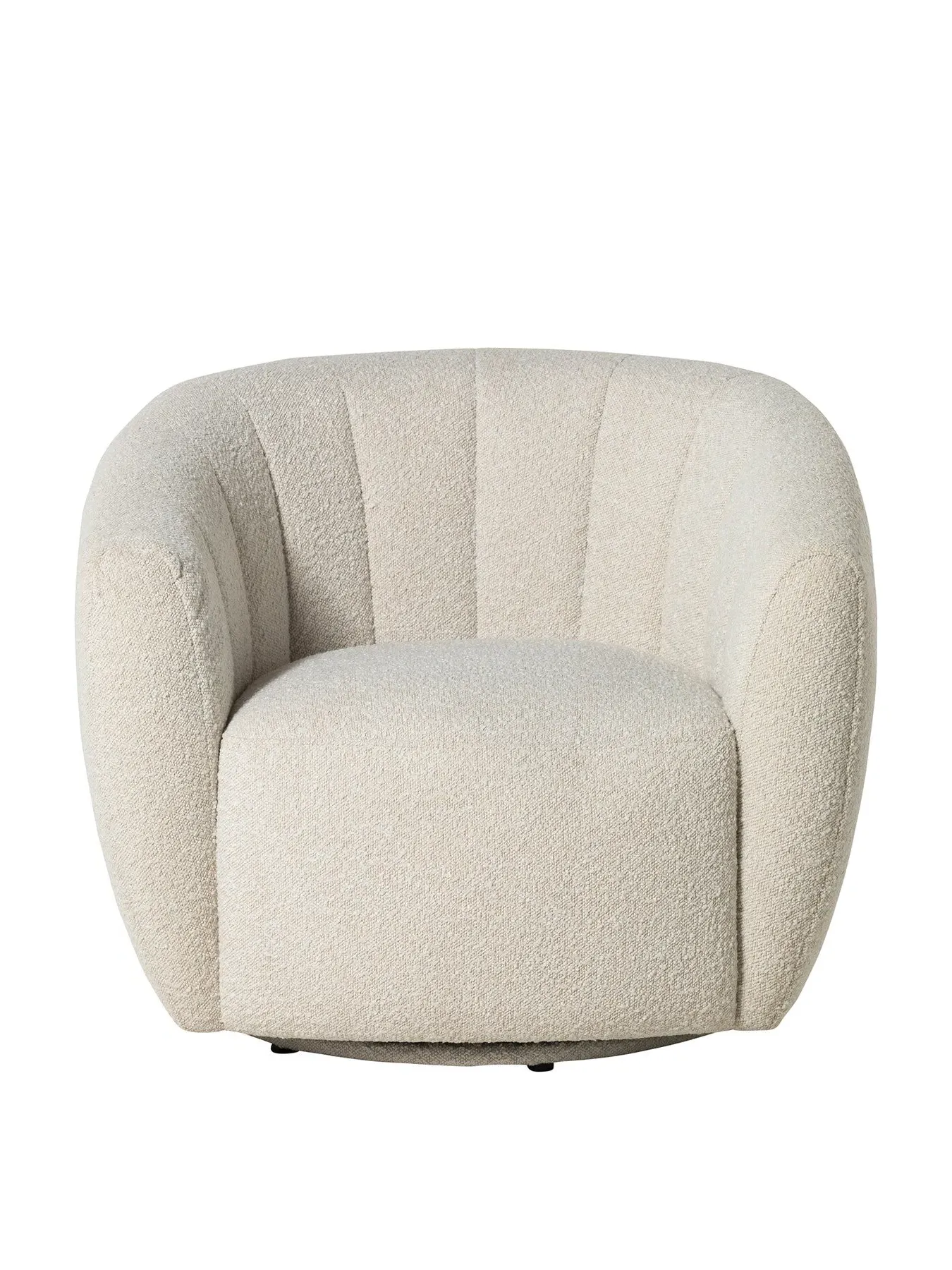 1-Seater Armchair with Pocket Springs - White
