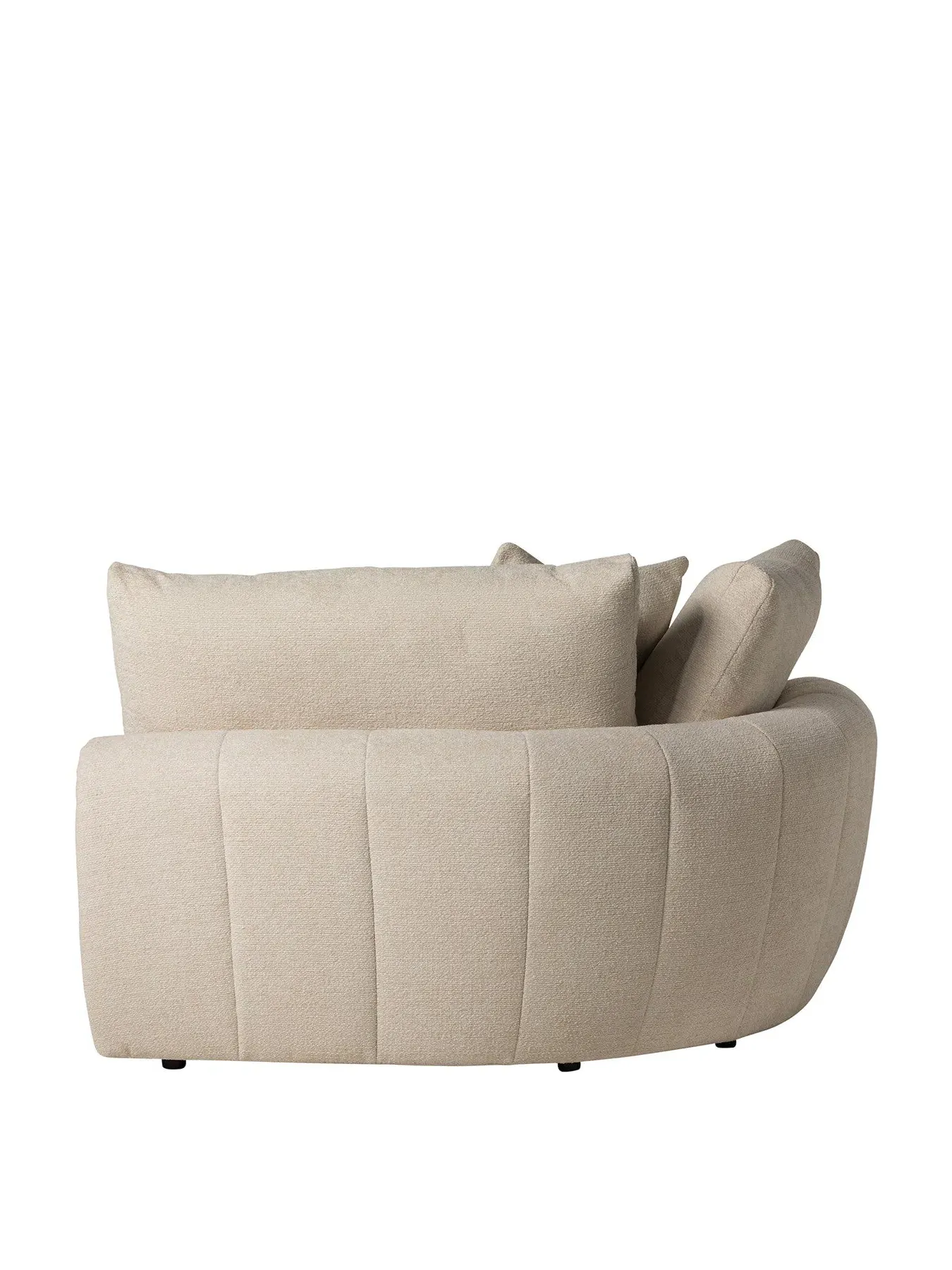 1-Seater Modular Corner Unit - Neutral, Fabric