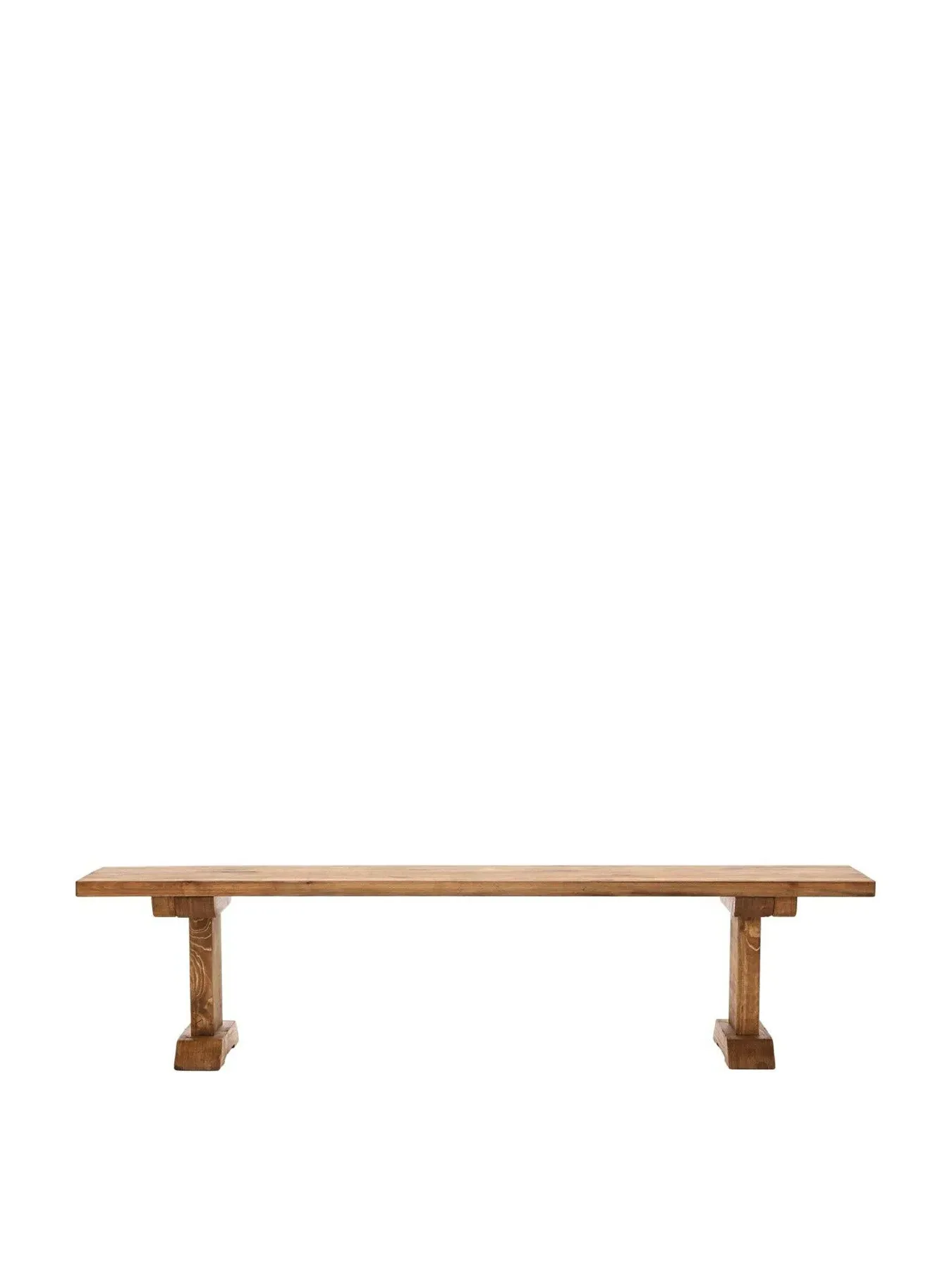 160cm Dining Bench - Brown, Reclaimed Wood