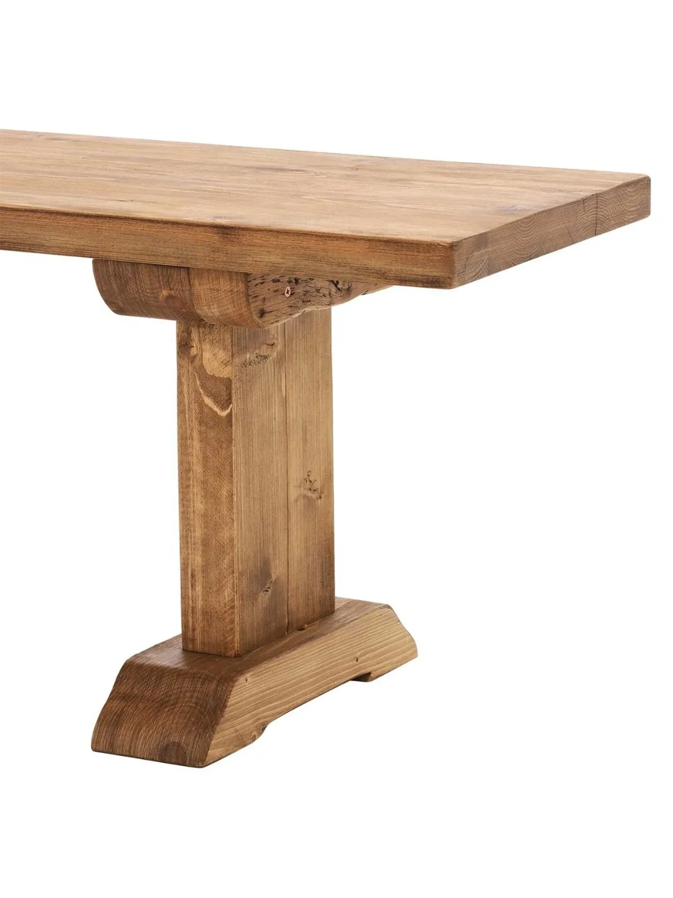 160cm Dining Bench - Brown, Reclaimed Wood