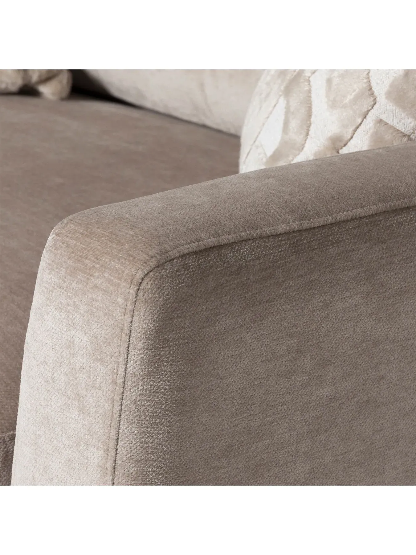 2-Seater Snuggle Chair - Neutral, Fabric