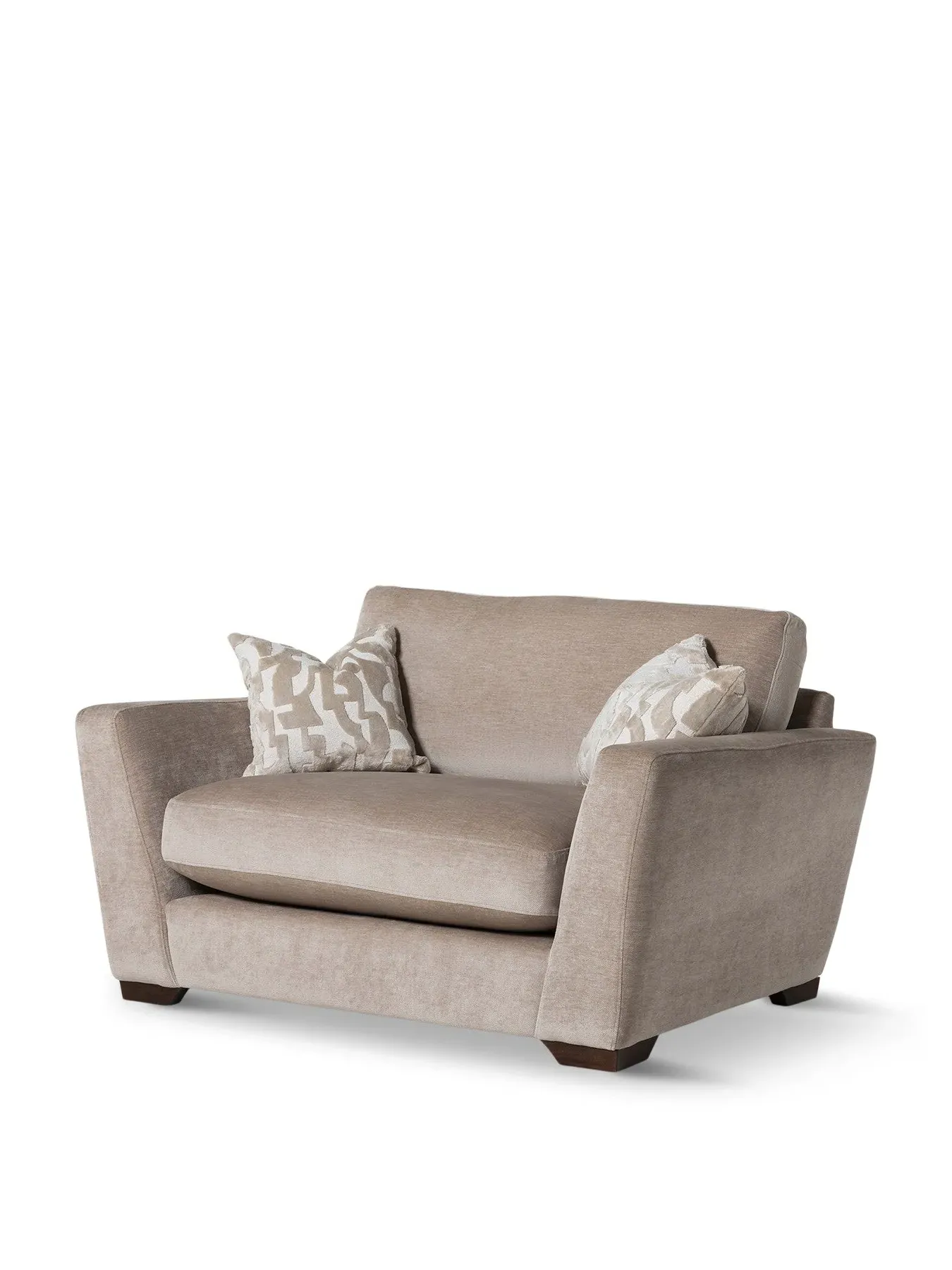 2-Seater Snuggle Chair - Neutral, Fabric image