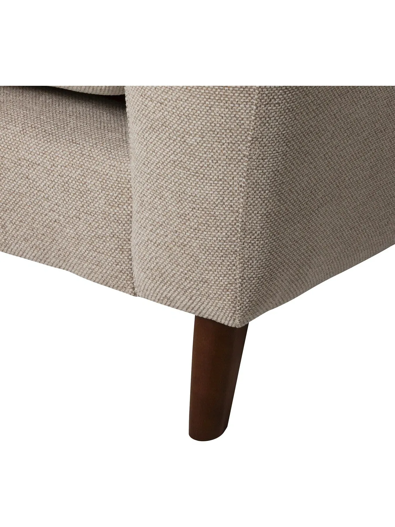 2-Seater Sofa Medium Size - Neutral, Fabric