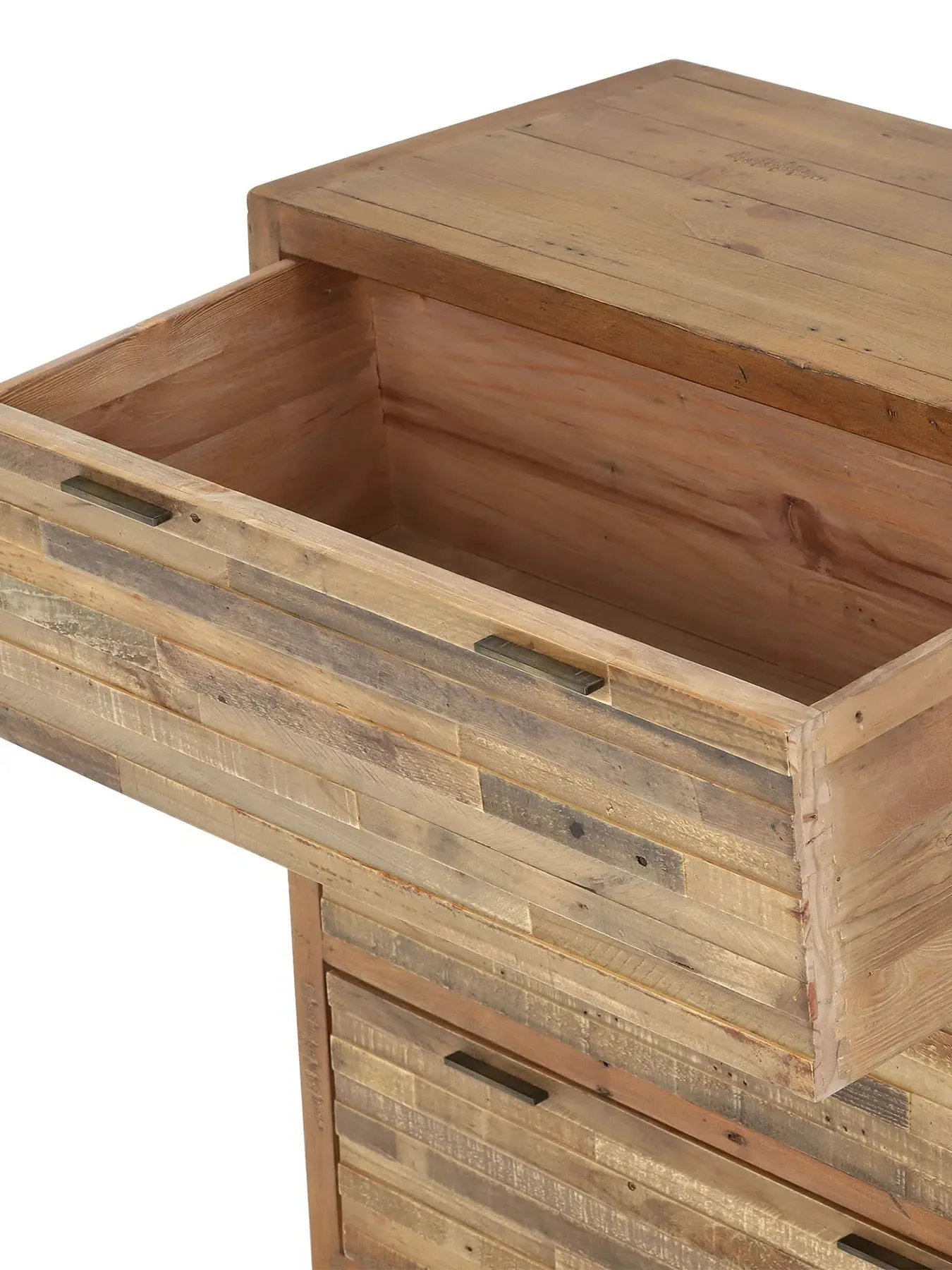 3 Drawer Chest - Oak, Reclaimed Wood