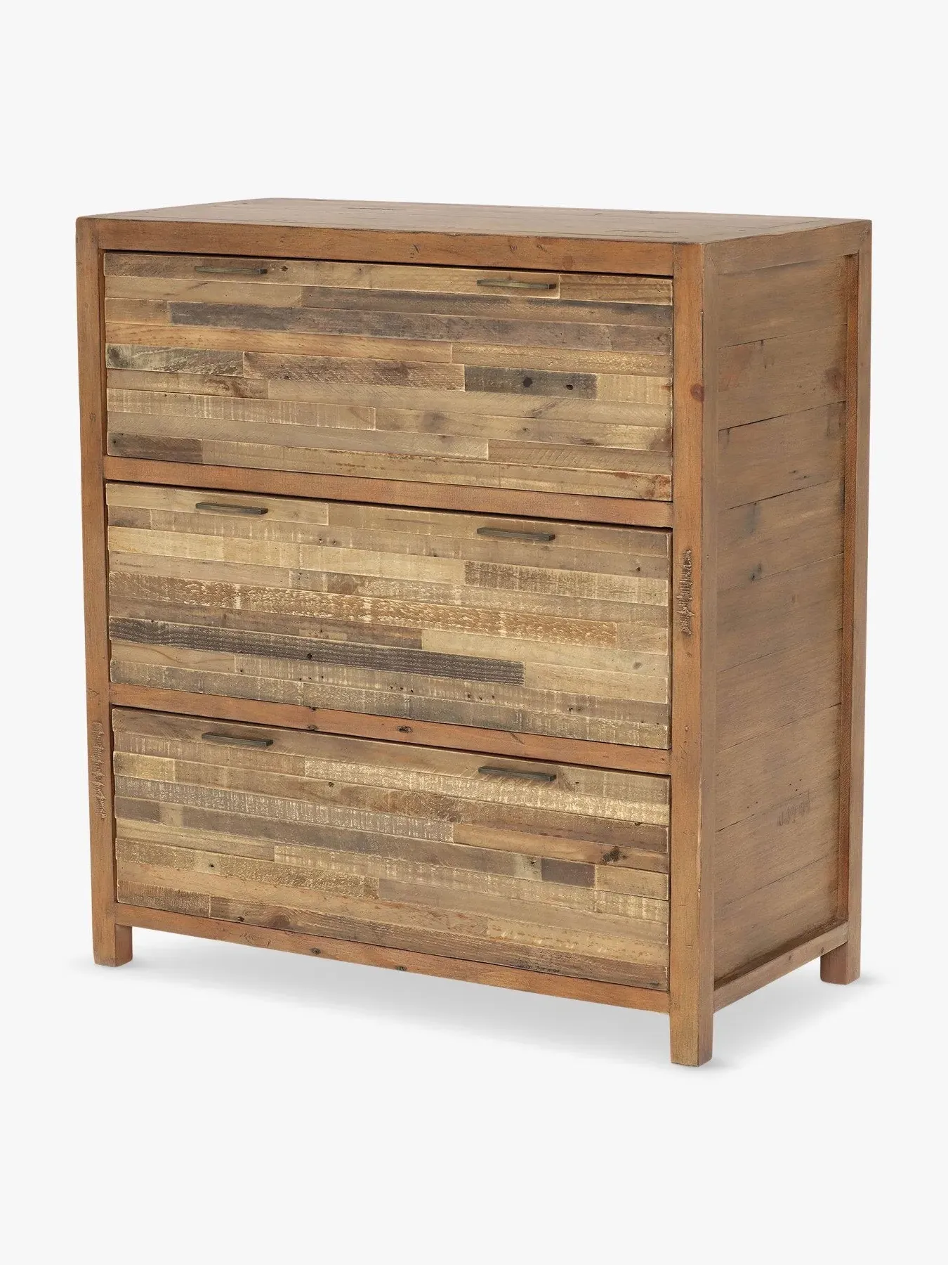 3 Drawer Chest - Oak, Reclaimed Wood image
