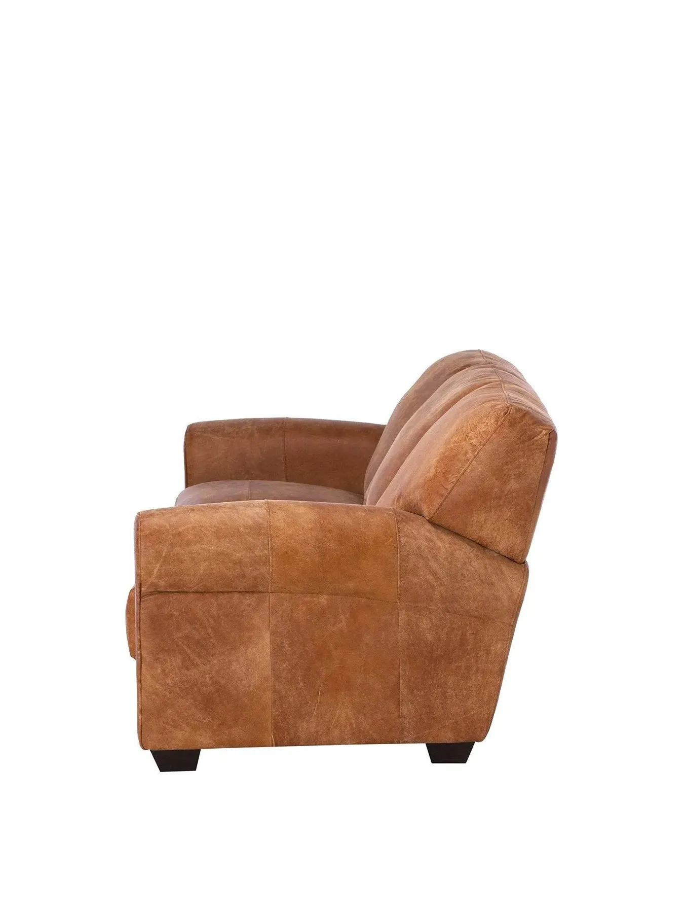3-Seater Sofa - Brown, Leather