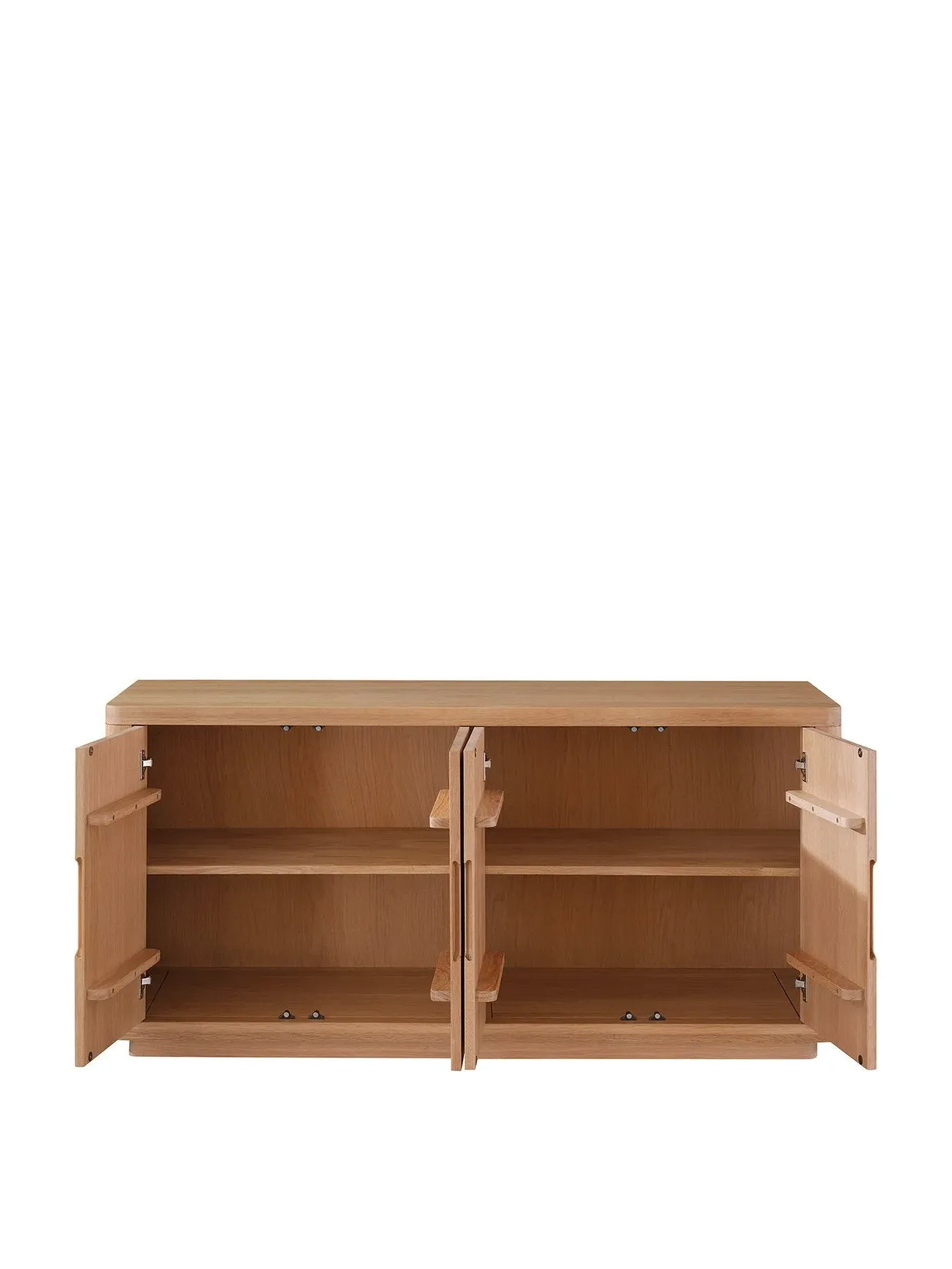 4-Door Sideboard with Storage - Neutral, Wood