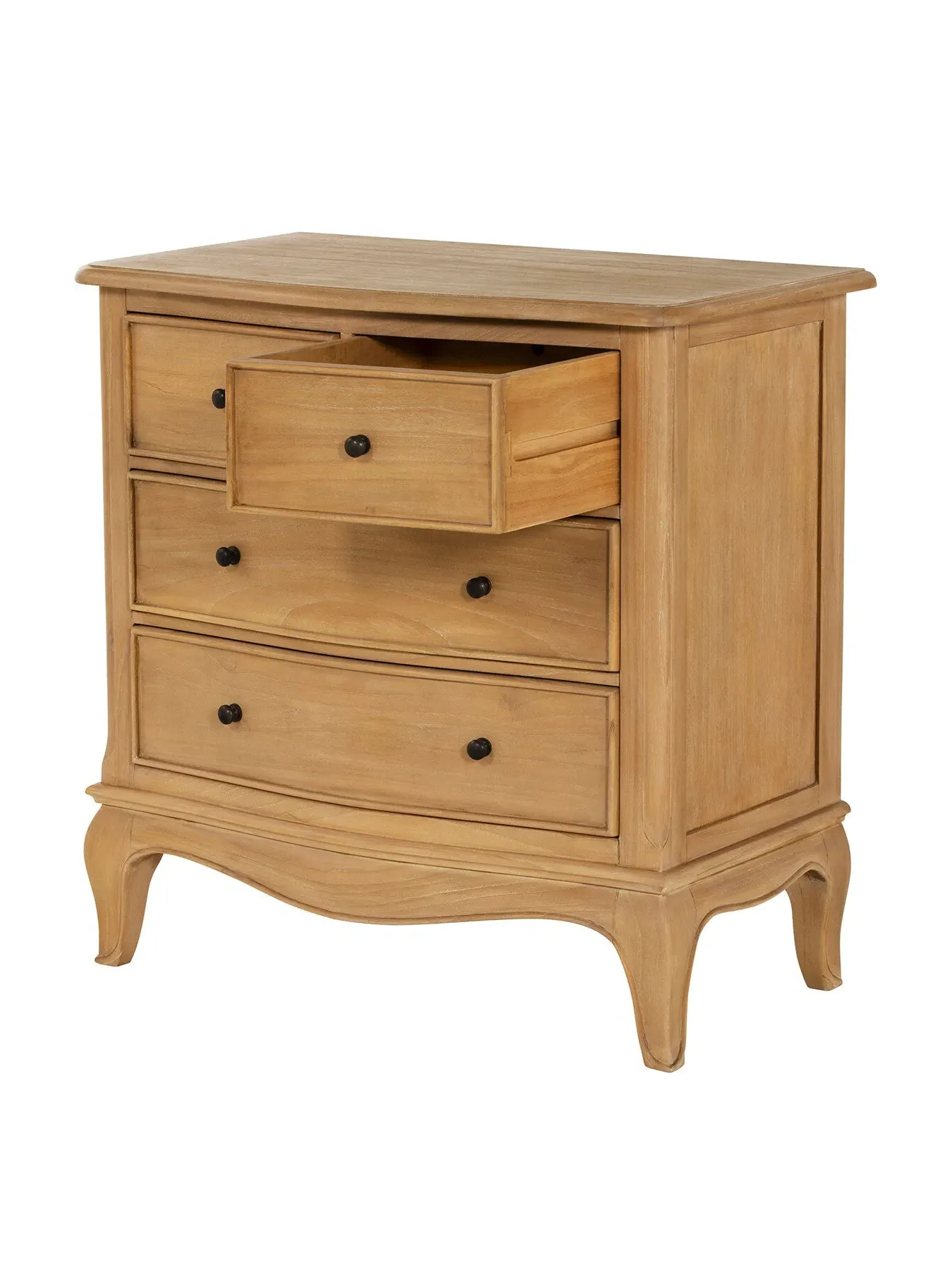 4-Drawer Chest French Style - Neutral, Wood