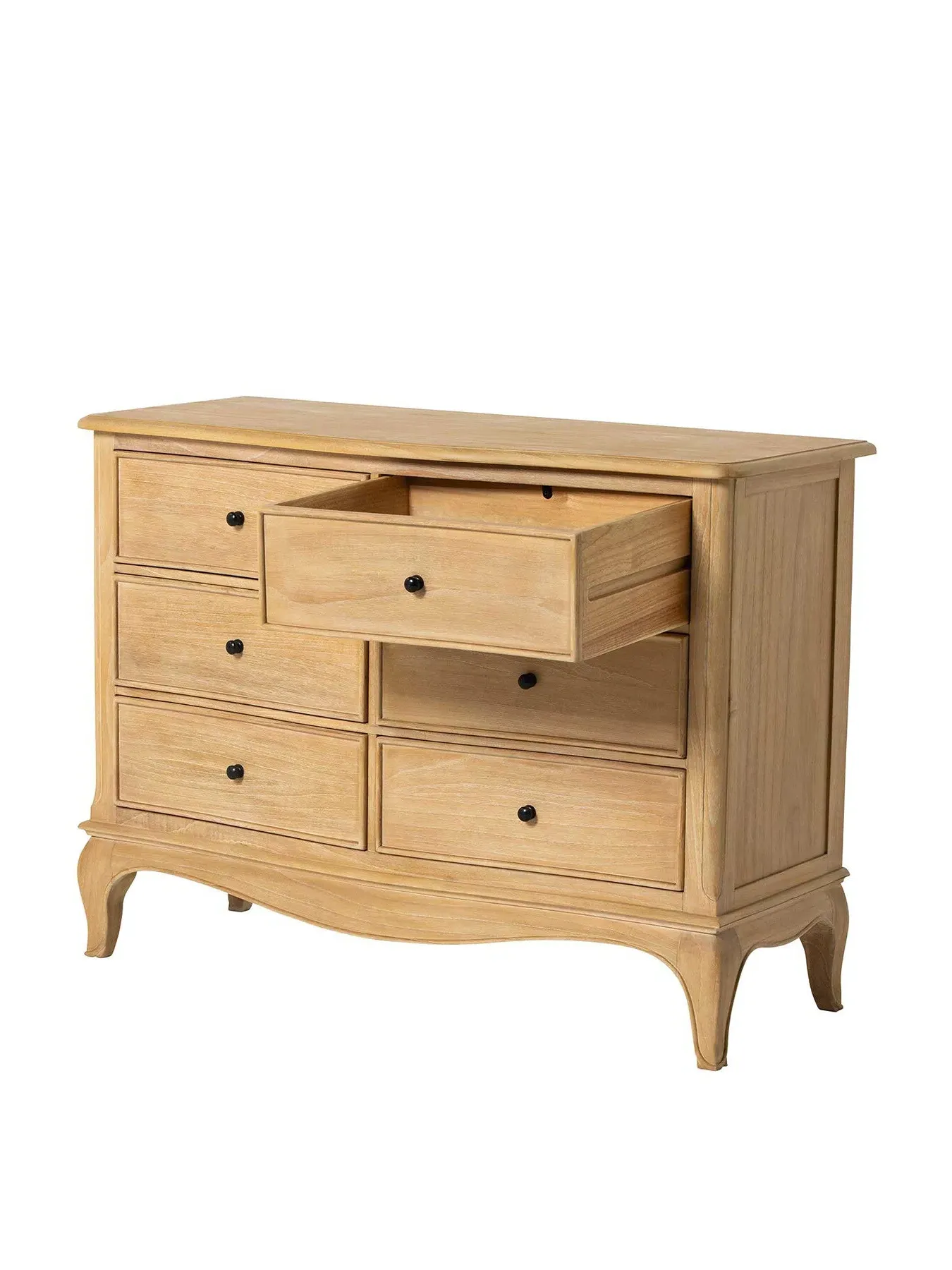 6-Drawer Chest French Style - Neutral, Wood