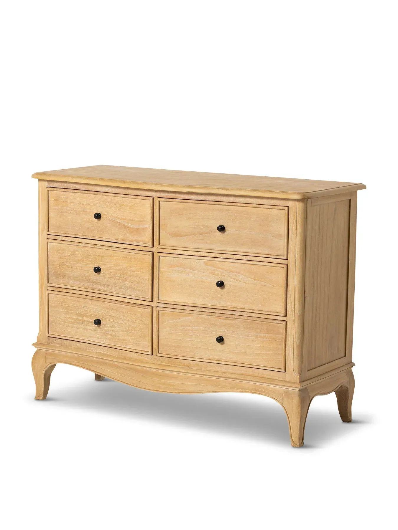 6-Drawer Chest French Style - Neutral, Wood image