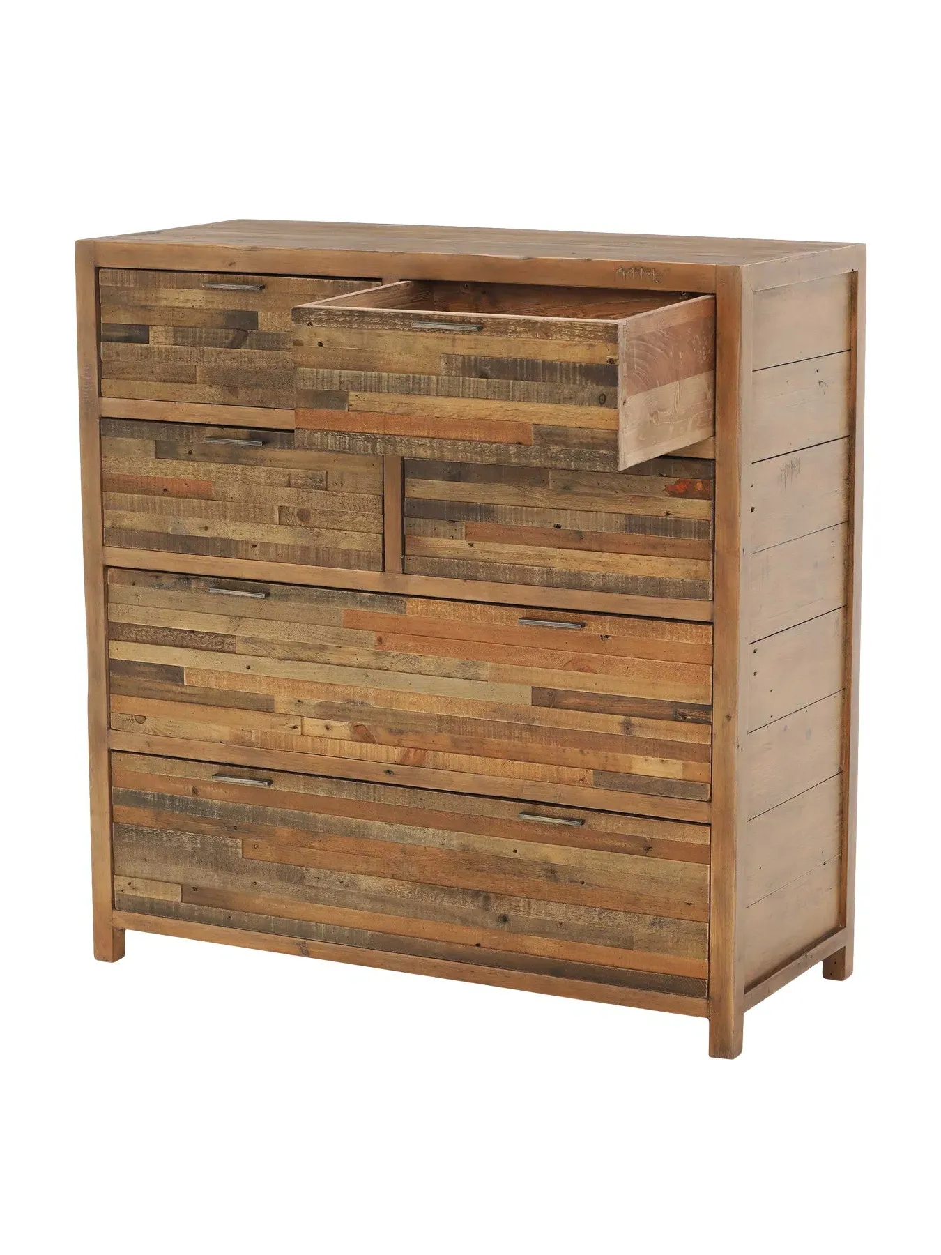 6-Drawer Chest - Reclaimed Oakland, Wood