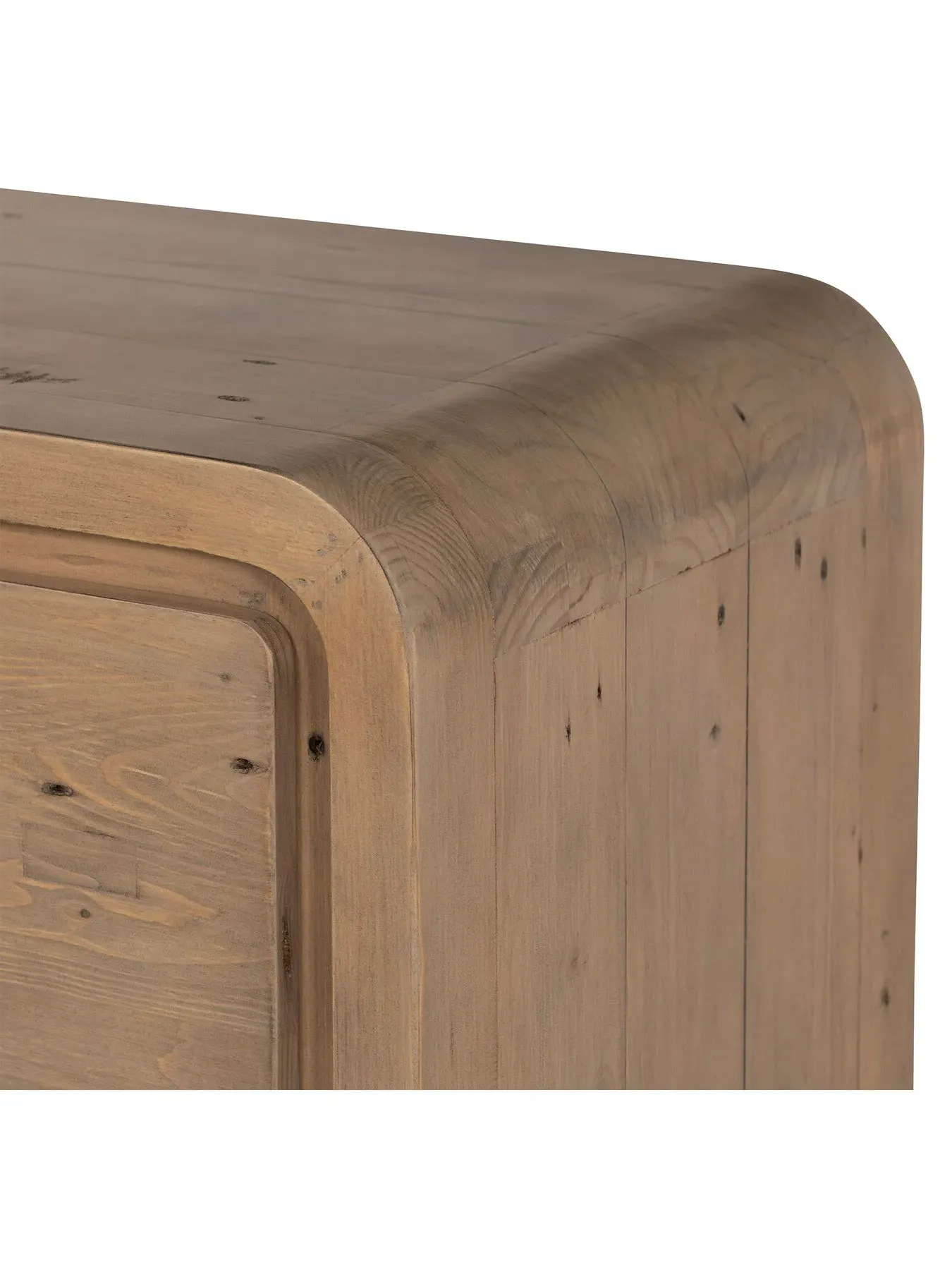 6-Drawer Tall Boy Chest - Brown, Reclaimed Wood