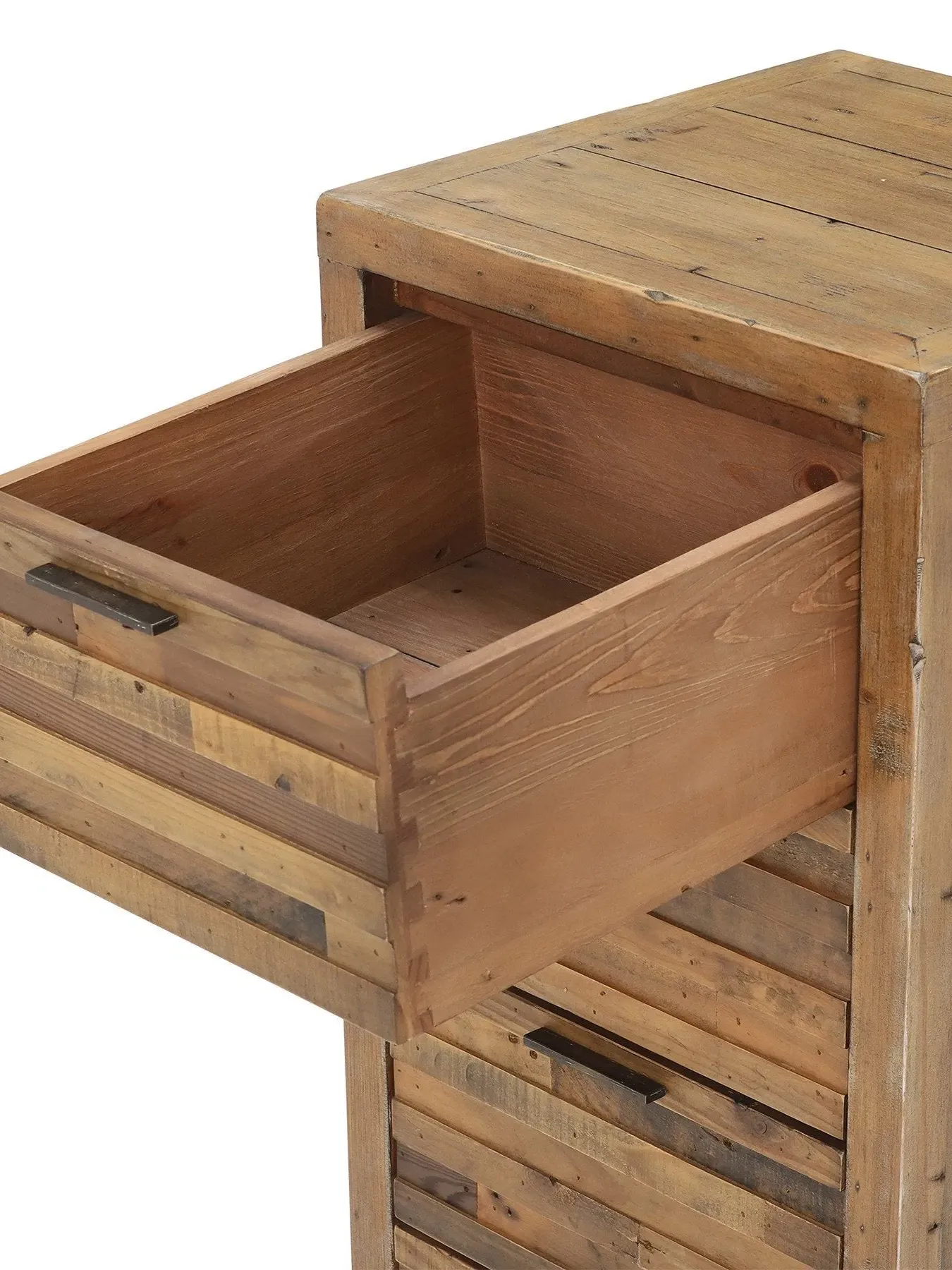6-Drawer Tallboy Storage - Oakland, Reclaimed Wood